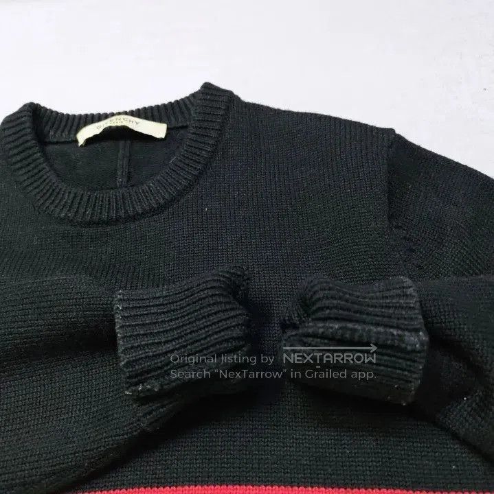 Givenchy Givenchy Men's Logo Intarsia Knit Sweater. Size US S / EU 44-46 / 1 - 6 Thumbnail