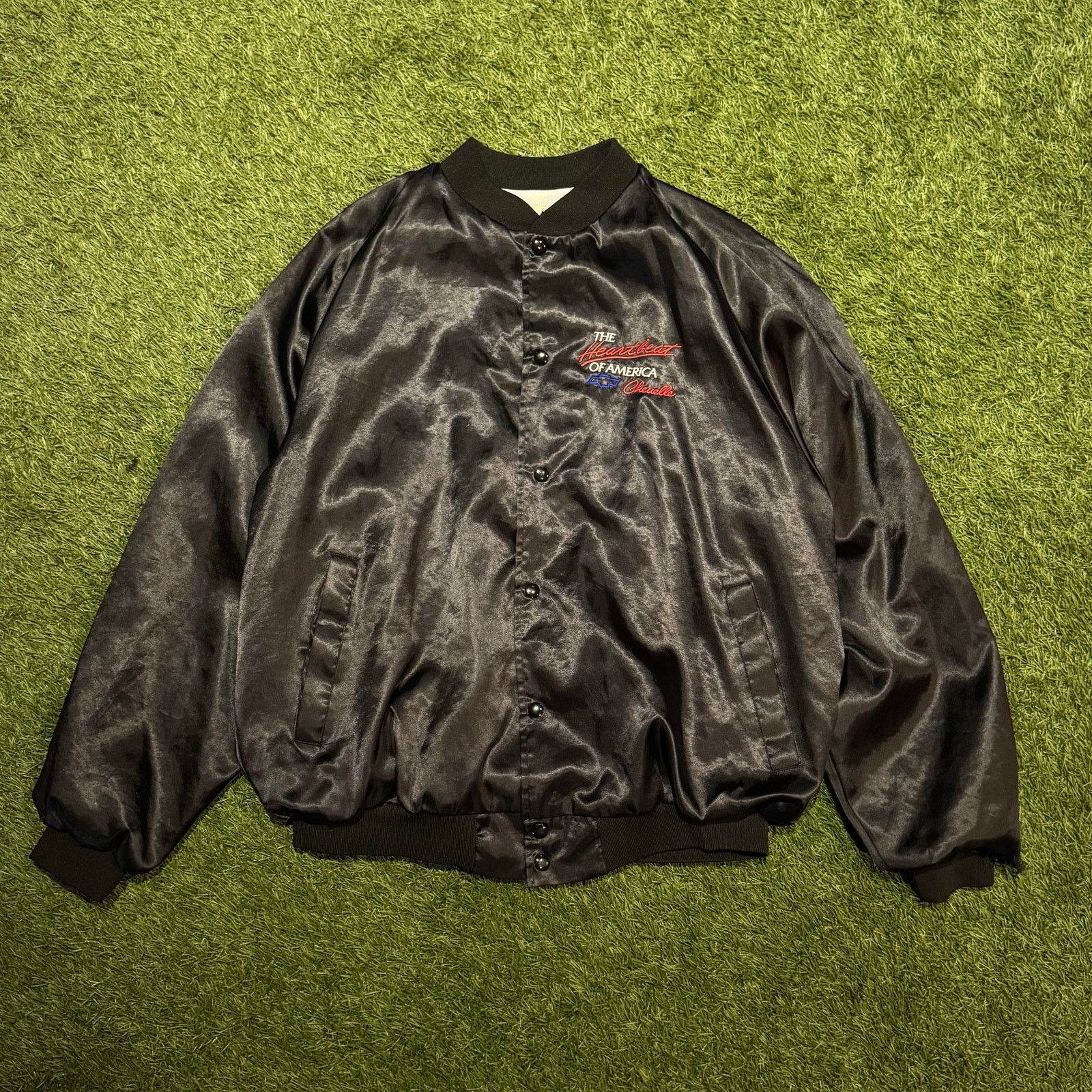 Chevrolet 1980s Westark Chevelle “Heartbeat of America” Satin Jacket Size US L / EU 52-54 / 3 - 1 Thumbnail