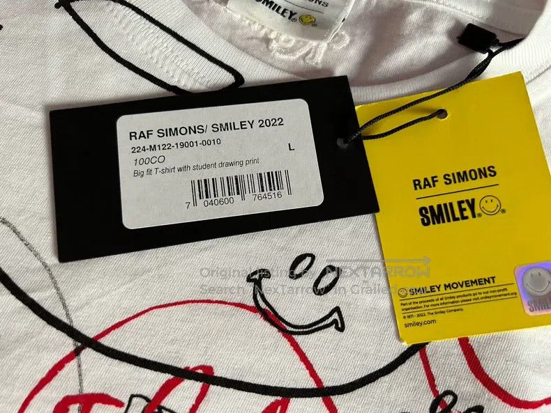 Raf Simons Raf simons Smiley Face Cooperative Short Sleeves Size US L / EU 52-54 / 3 - 2 Thumbnail