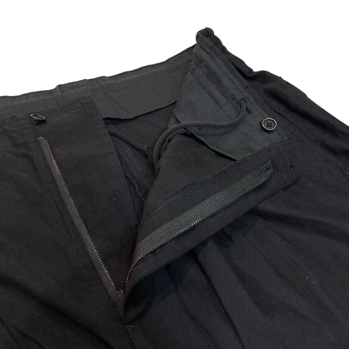 Yohji Yamamoto PPHM C Twill hem rib pants Hemlib pants HD-P05-002 Size US 36 / EU 52 - 3 Thumbnail