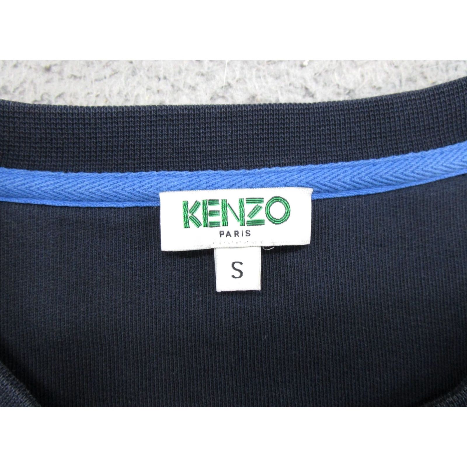 Kenzo Kenzo Paris Evil Eye Sweatshirt Pullover Crew Neck Navy Blue Mens Size S Size US S / EU 44-46 / 1 - 3 Thumbnail