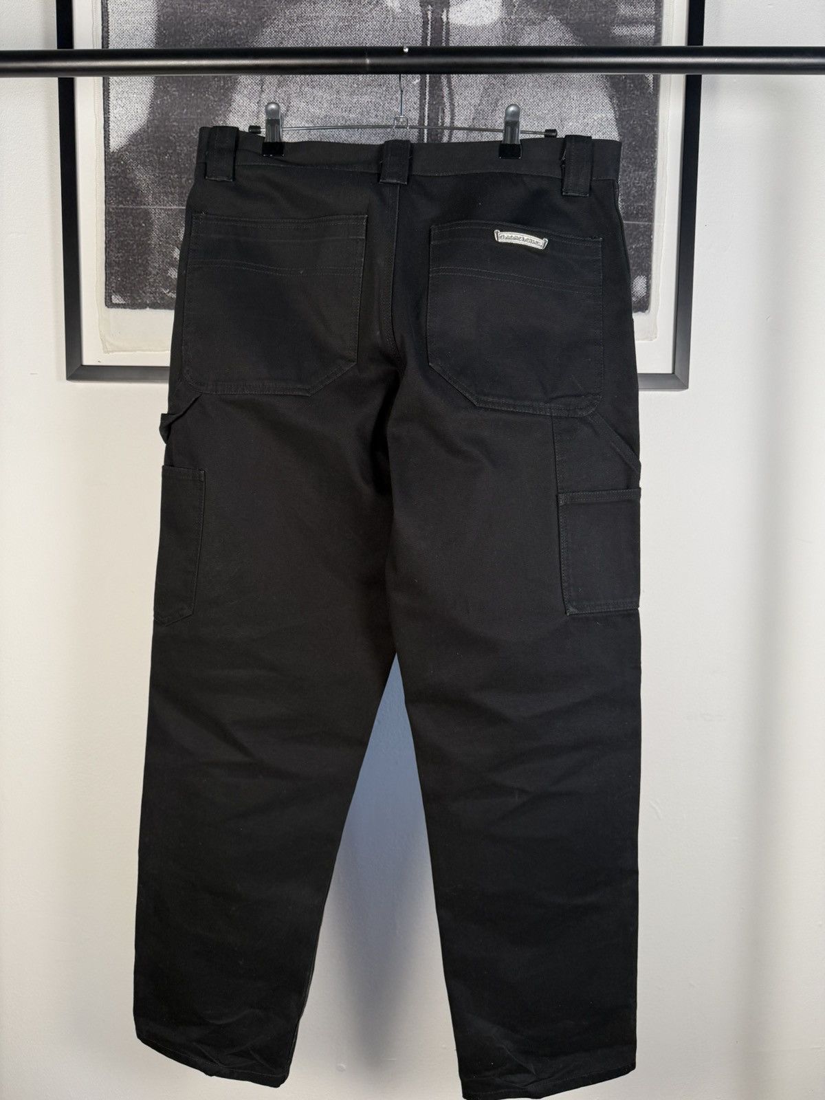 Chrome Hearts 🏁CLASSIC OG RELEASE🏁 .925 SILVER DOUBLE KNEE CARPENTER PANTS Size US 32 / EU 48 - 4 Thumbnail