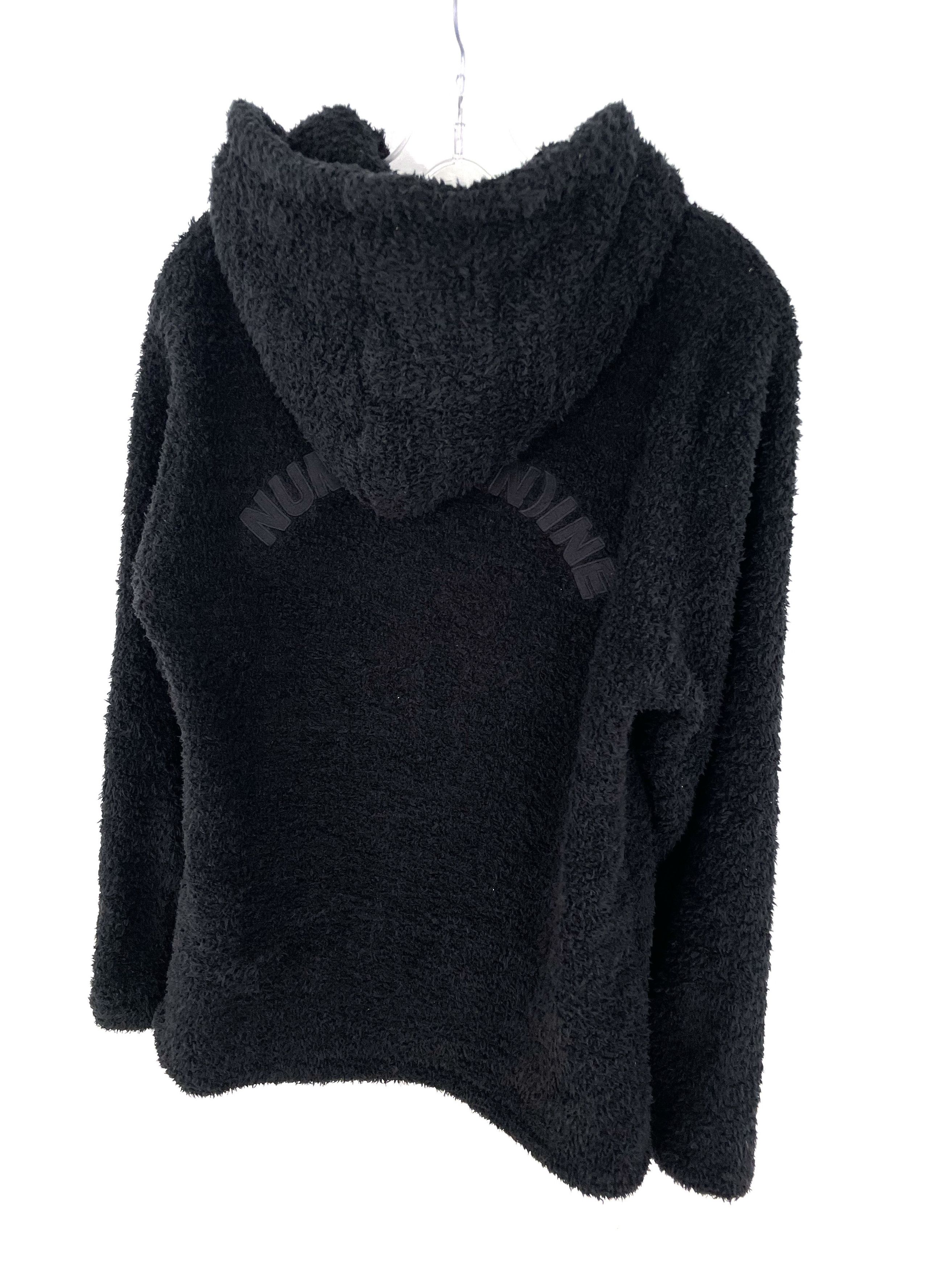 Number (N)ine Fuzzy Zip Hoodie Size US L / EU 52-54 / 3 - 7 Thumbnail