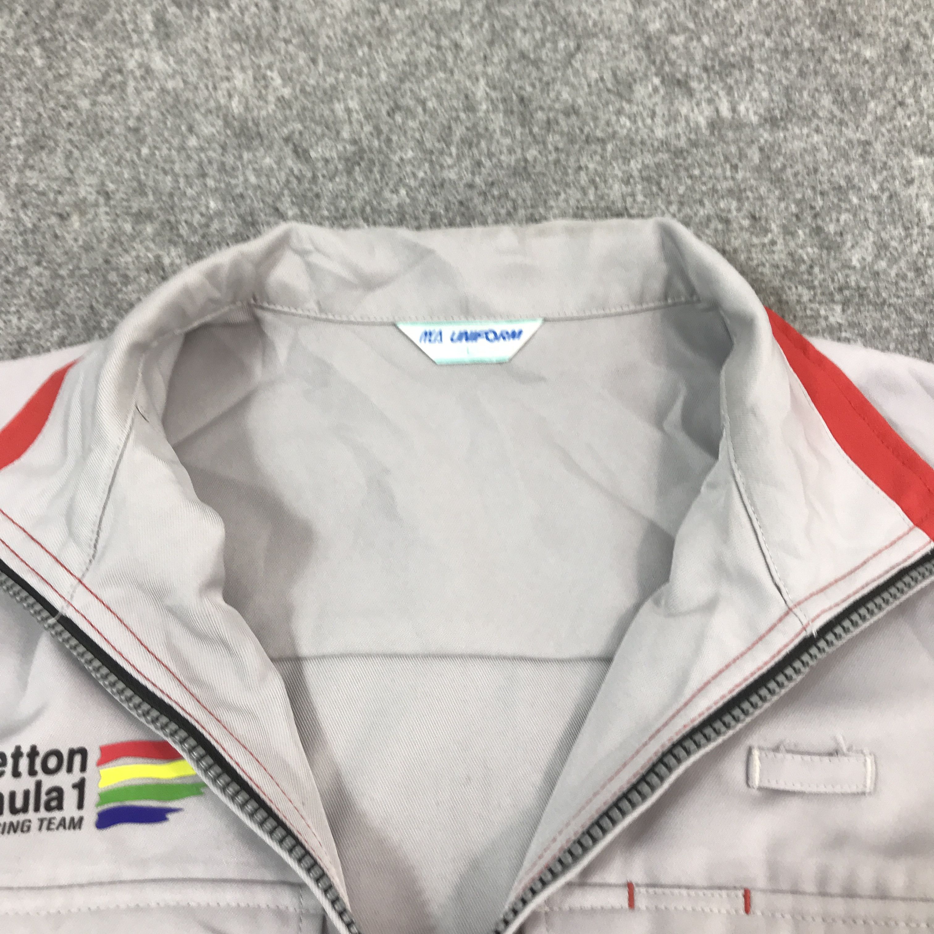 United Colors Of Benetton JAPAN BENETTON FORMULA 1 RACING TEAM CUSTOM JACKET Size US L / EU 52-54 / 3 - 7 Thumbnail
