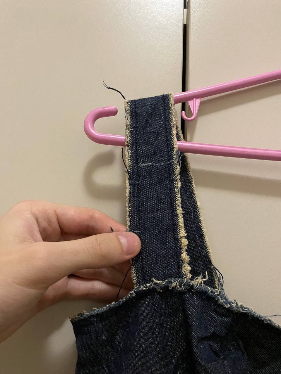 Moschino × Vintage Vintage Y2K MOSCHINO denim dress 90s Size L / US 10 / IT 46 - 8 Thumbnail