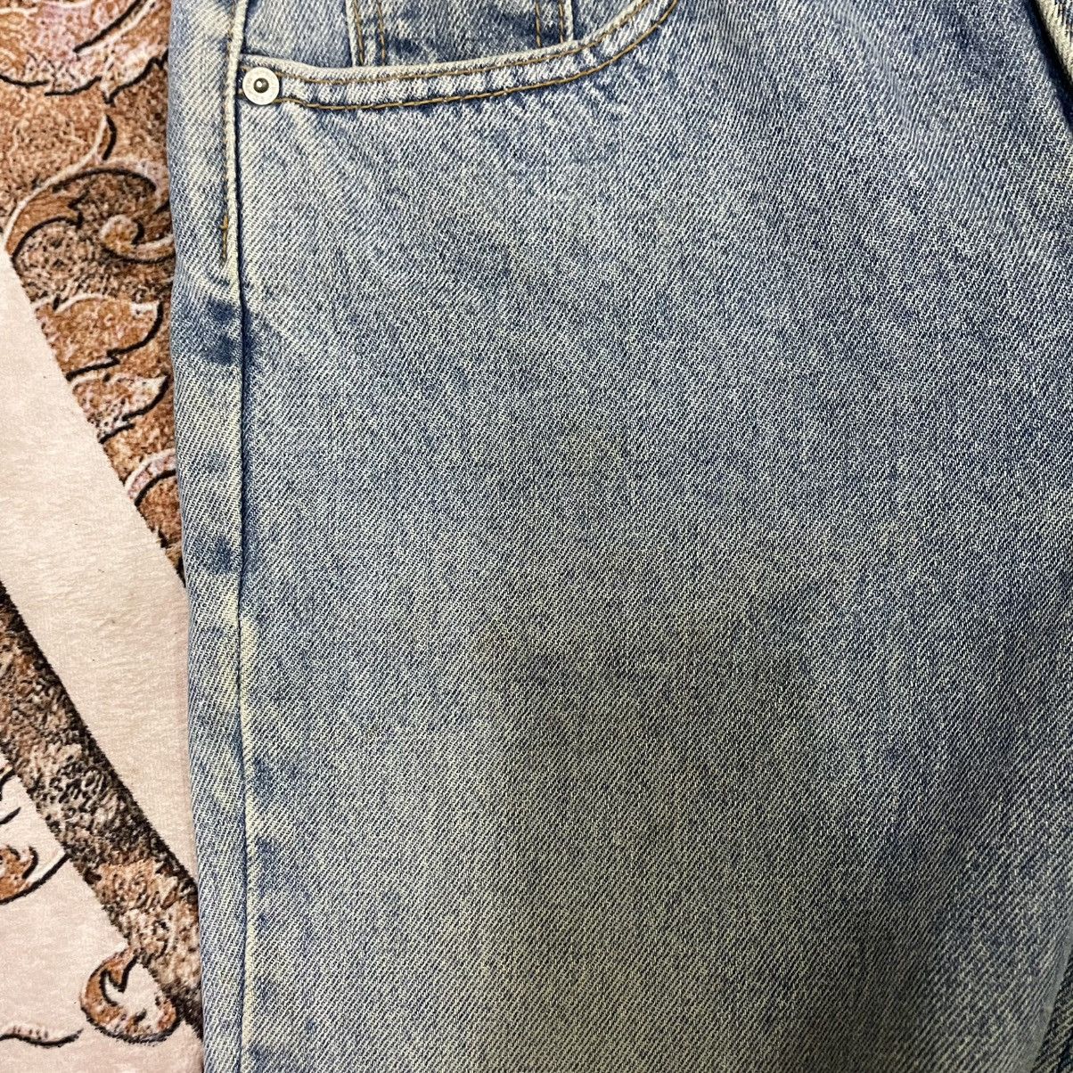 Edwin 🔥Vintage 80s Edwin USA Made Stoned Washed Dirty Denim Jeans Size US 29 - 10 Thumbnail