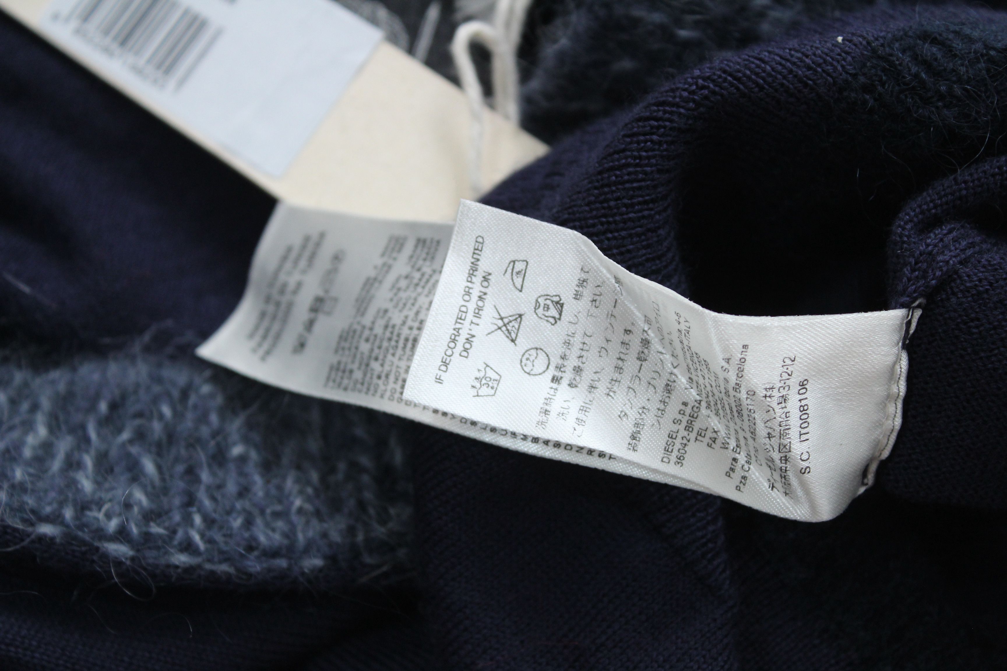 Diesel Diesel Sweater Mens Size S New Streetwear Hype Vintage Size US S / EU 44-46 / 1 - 13 Thumbnail