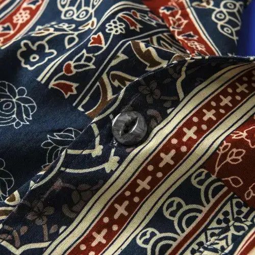 Japanese Brand New 2022 Rare Native Bandana Casual Shirt Multicolor Size US M / EU 48-50 / 2 - 2 Thumbnail