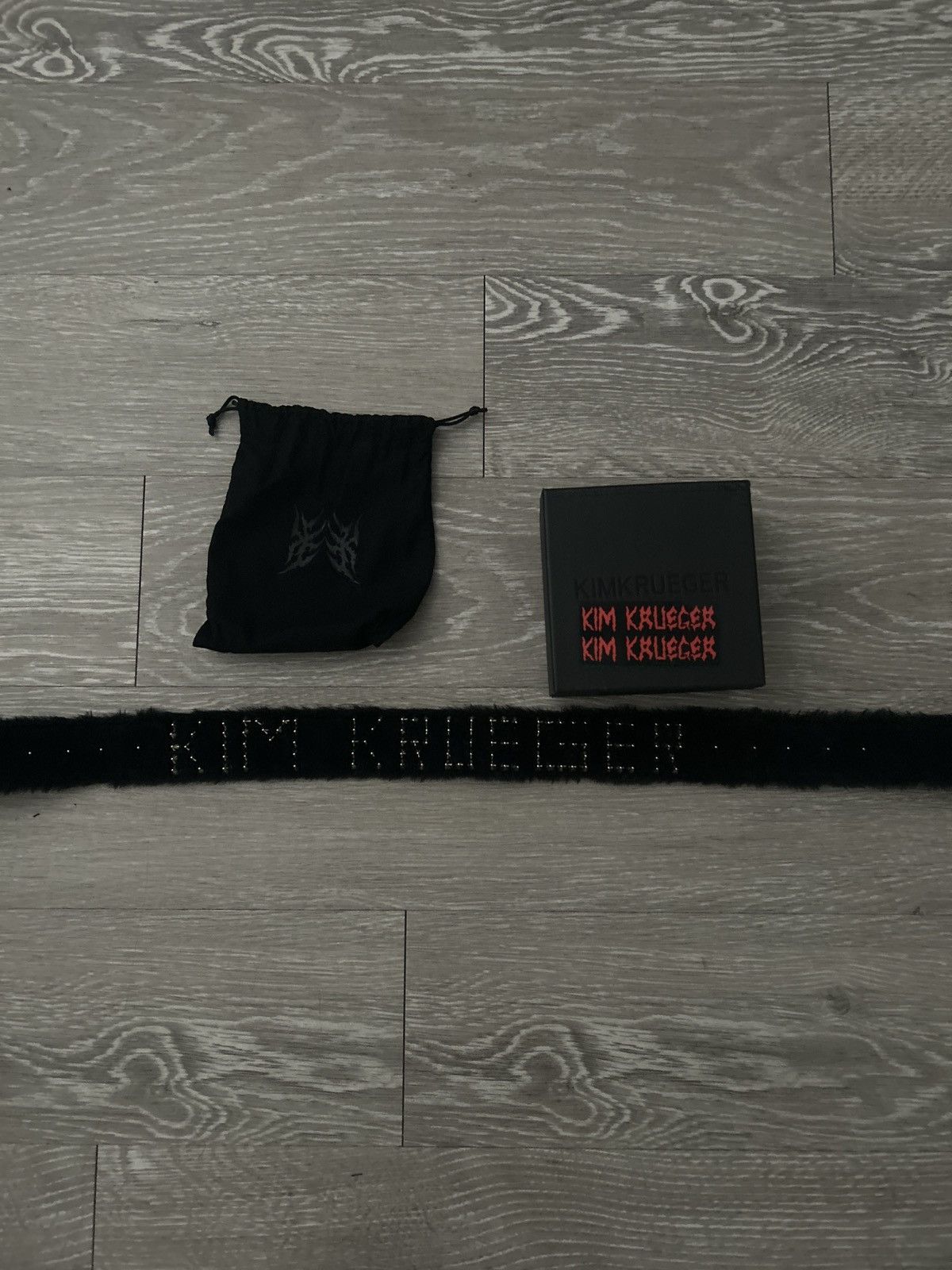 最終値下げ kim krueger fur belt playboi carti Ken Carson × Kim Krueger × Playboi Carti Kim Krueger Studded