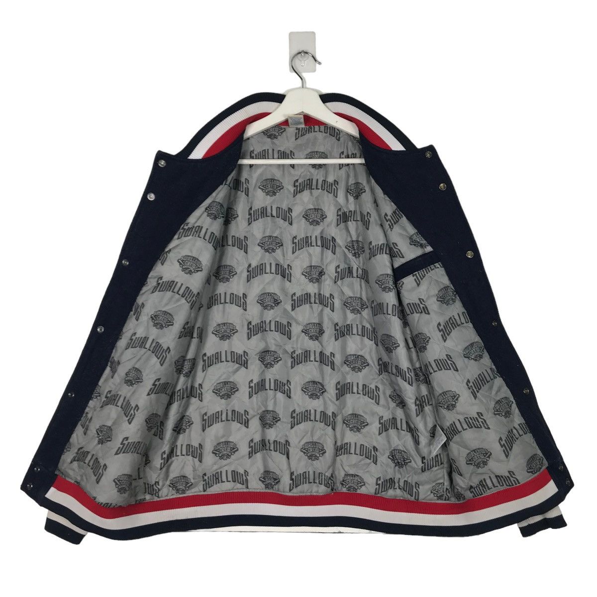 Majestic 🔥 VINTAGE SWALLOWS MAJESTIC VARSITY STADIUM JACKET Size US M / EU 48-50 / 2 - 7 Thumbnail