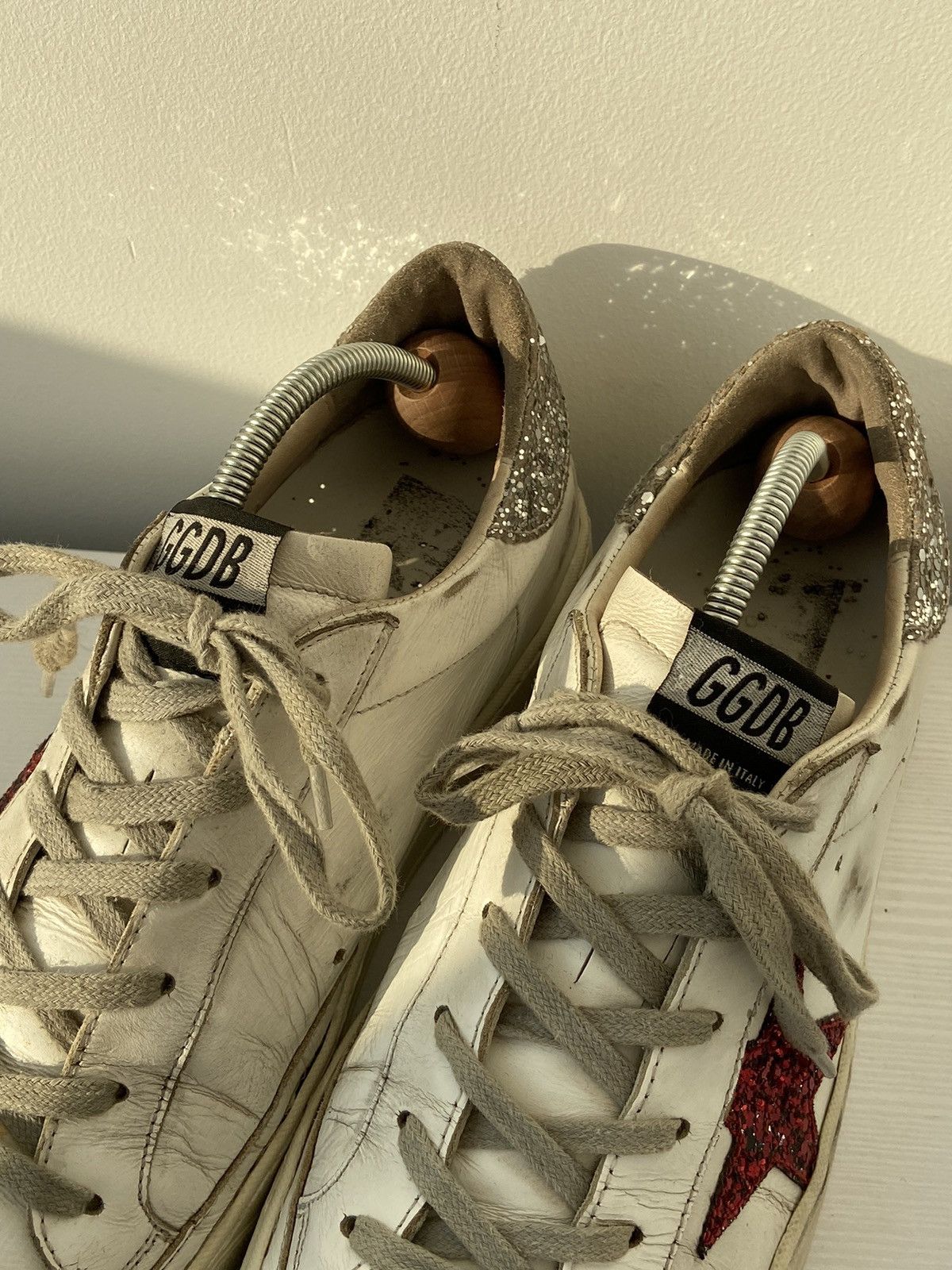 Golden Goose GOLDEN GOOSE DELUXE Superstar Vibram Classic Fade Sneakers Size US 9 / IT 39 - 8 Thumbnail