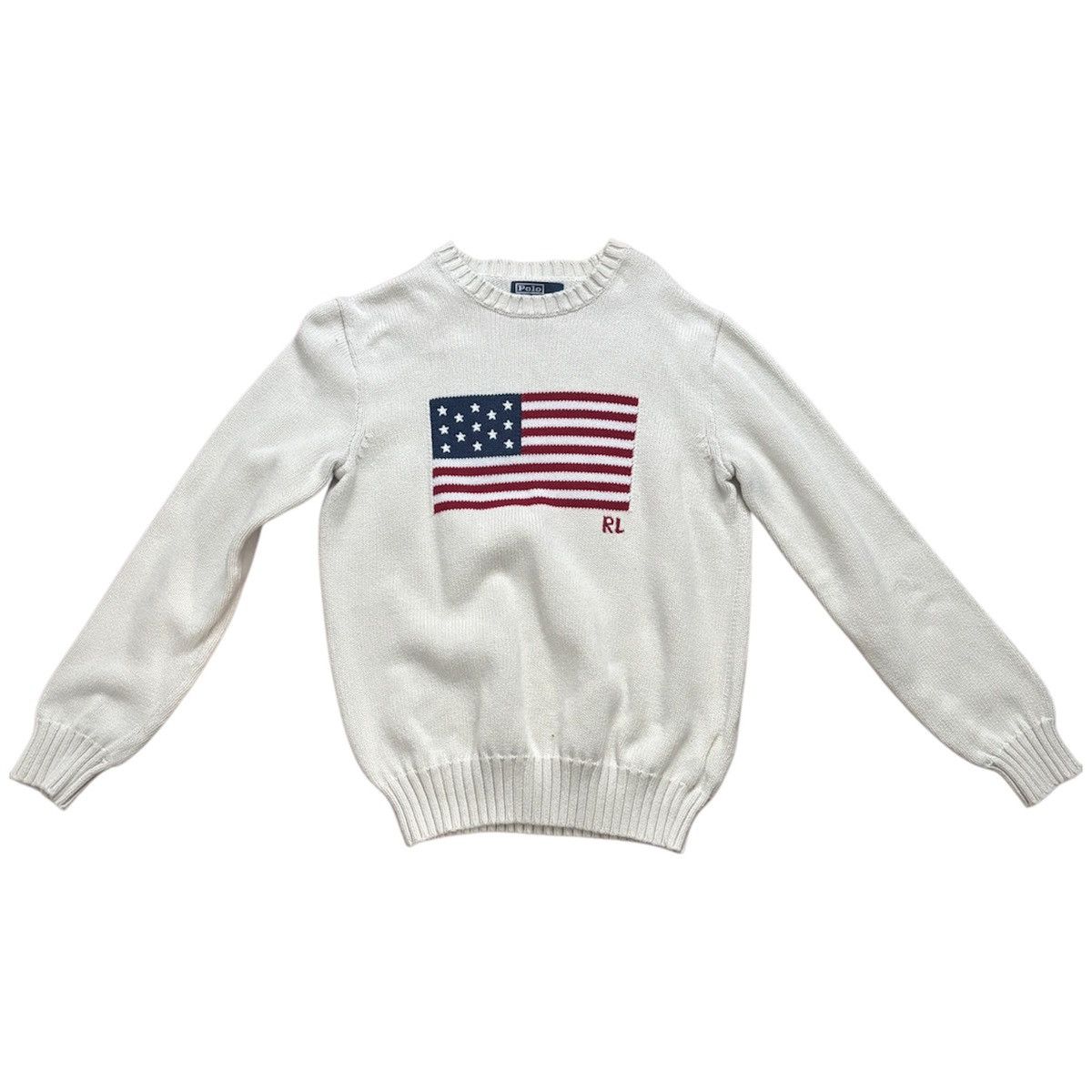 Polo Ralph Lauren The Iconic flag sweater Size US S / EU 44-46 / 1 - 1 Thumbnail