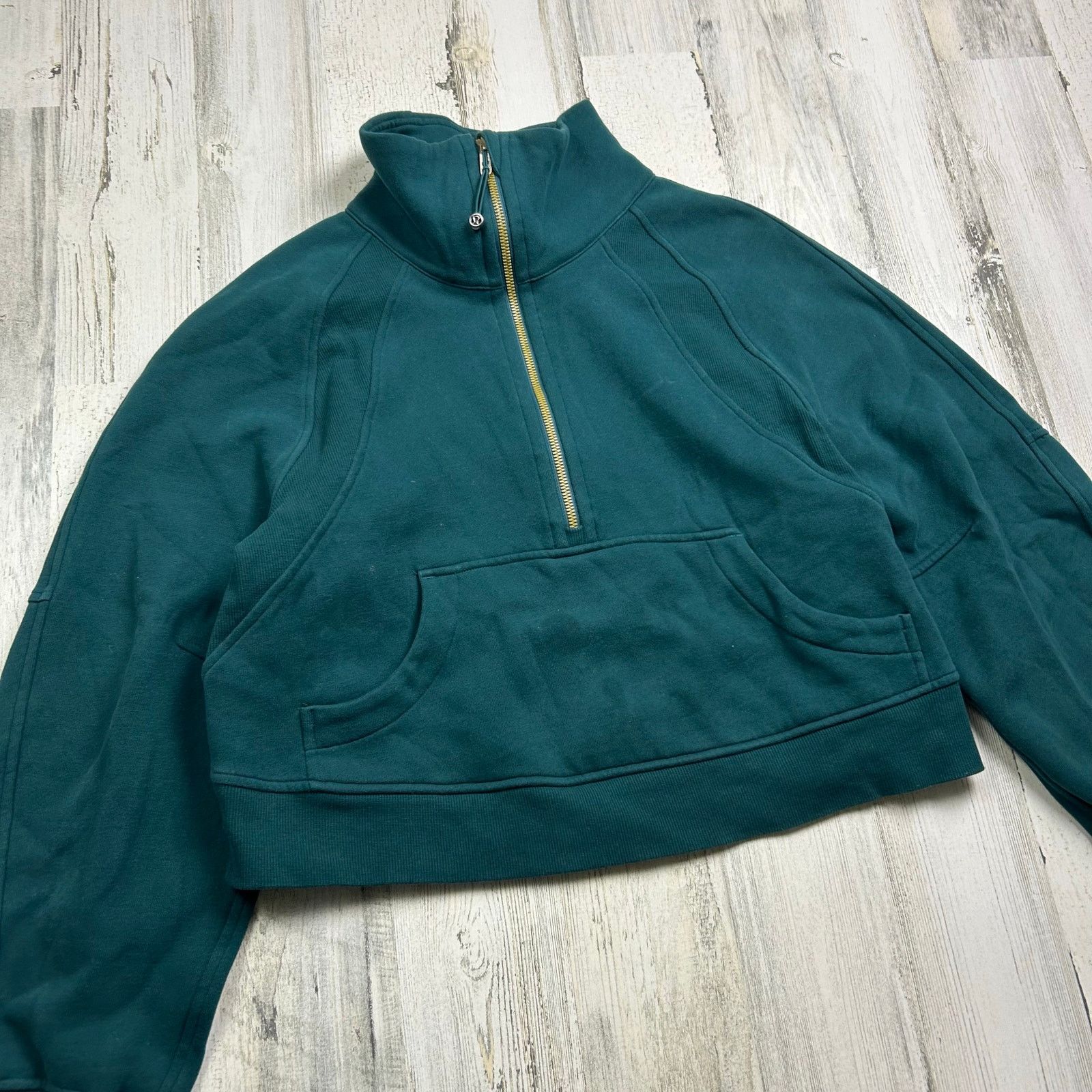 Lululemon Lululemon Scuba Oversized Funnel-Neck Half Zip Sweatshirt Size S / US 4 / IT 40 - 3 Thumbnail