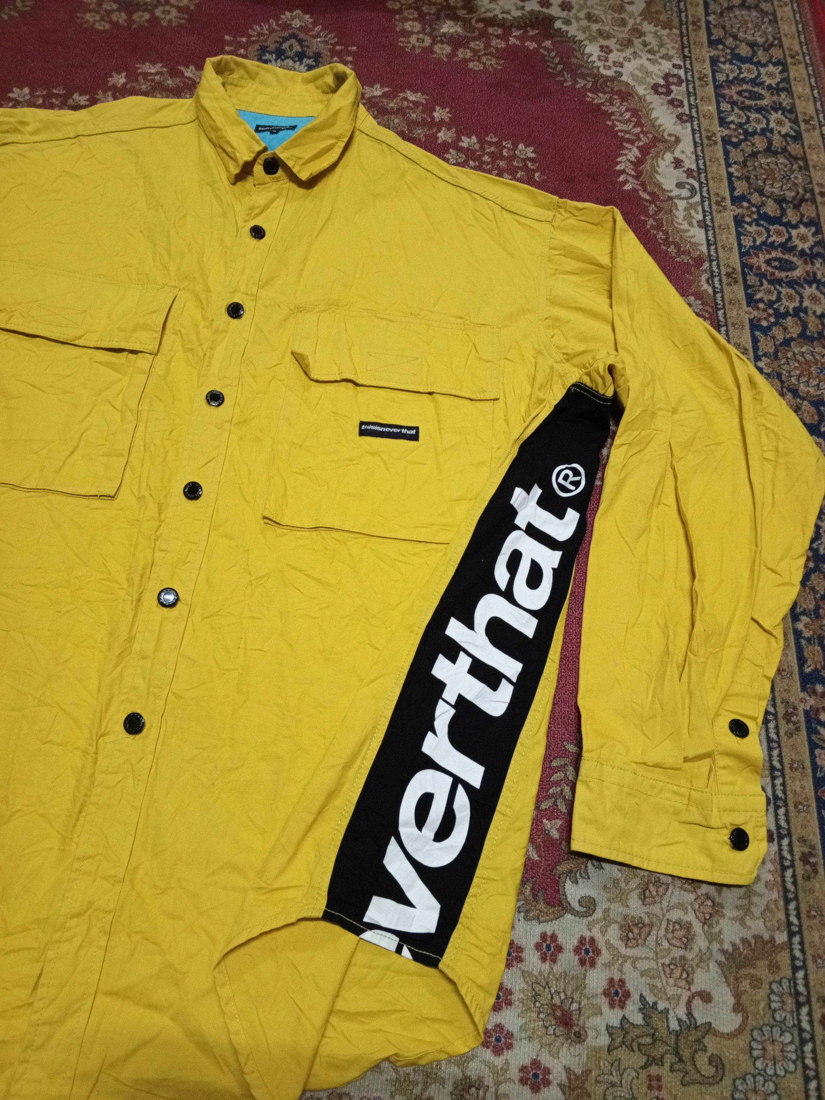 thisisneverthat Thisisneverthat yellow 🟡 rare item XXL Size US XXL / EU 58 / 5 - 3 Thumbnail