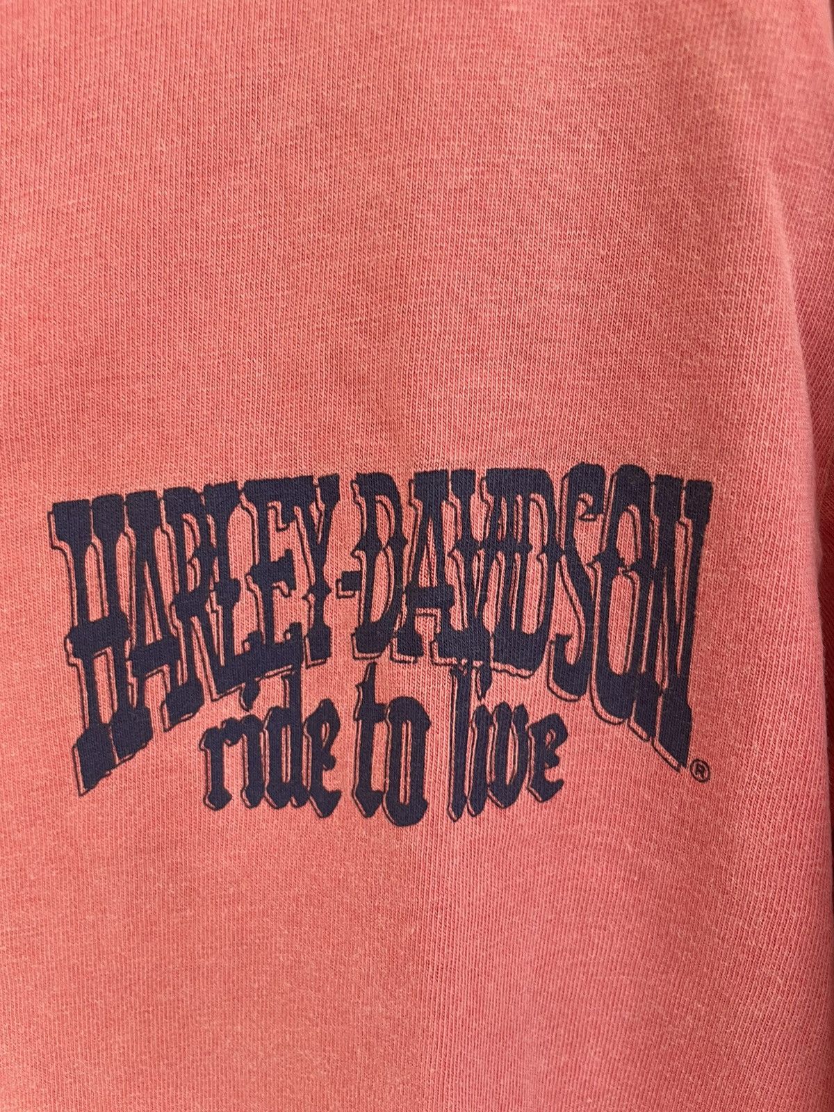Vintage Vintage Harley Davidson long sleeve flame t shirt Size US M / EU 48-50 / 2 - 4 Thumbnail