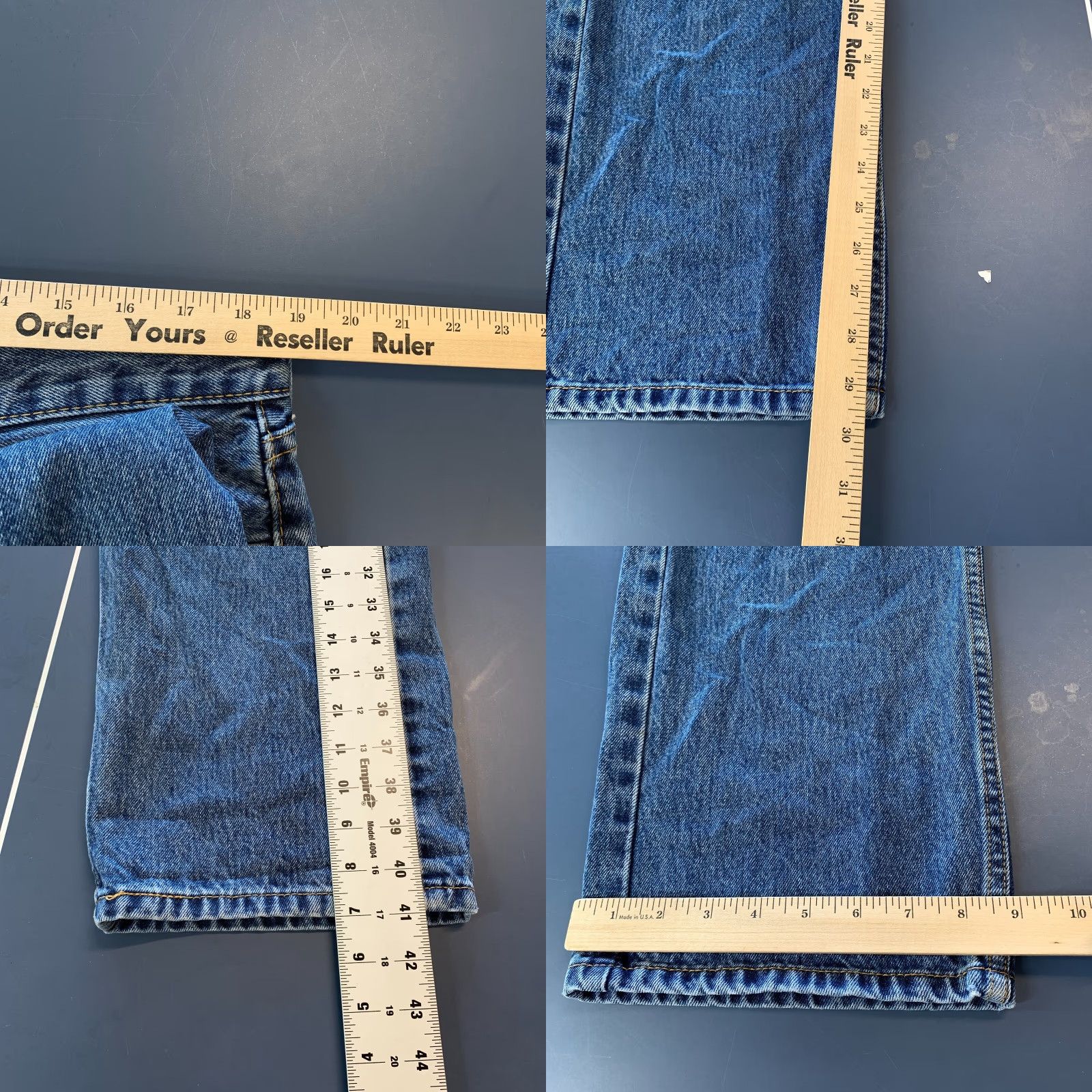 Levi's VINTAGE Levi's 505 Blue Denim Jeans Mens Size 36x30 Straight Levi's 505 Blue Denim Jeans Mens Size 36x30 Straight Leg Blue Size US 36 / EU 52 - 10 Thumbnail