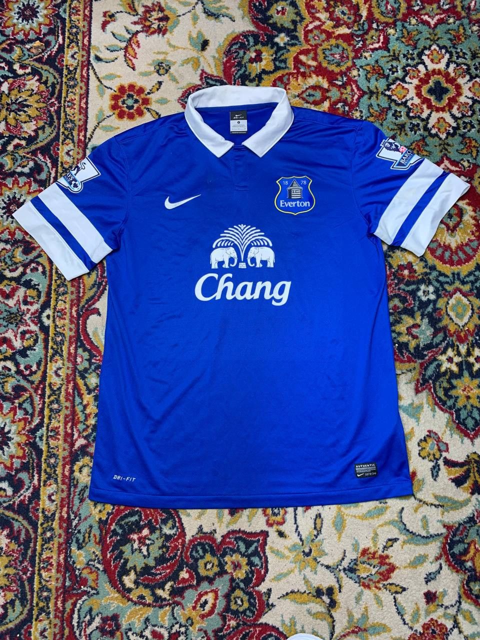 Nike Everton Jersey 2013/2014 Home Football Soccer Mens Shirt Size US L / EU 52-54 / 3 - 1 Thumbnail
