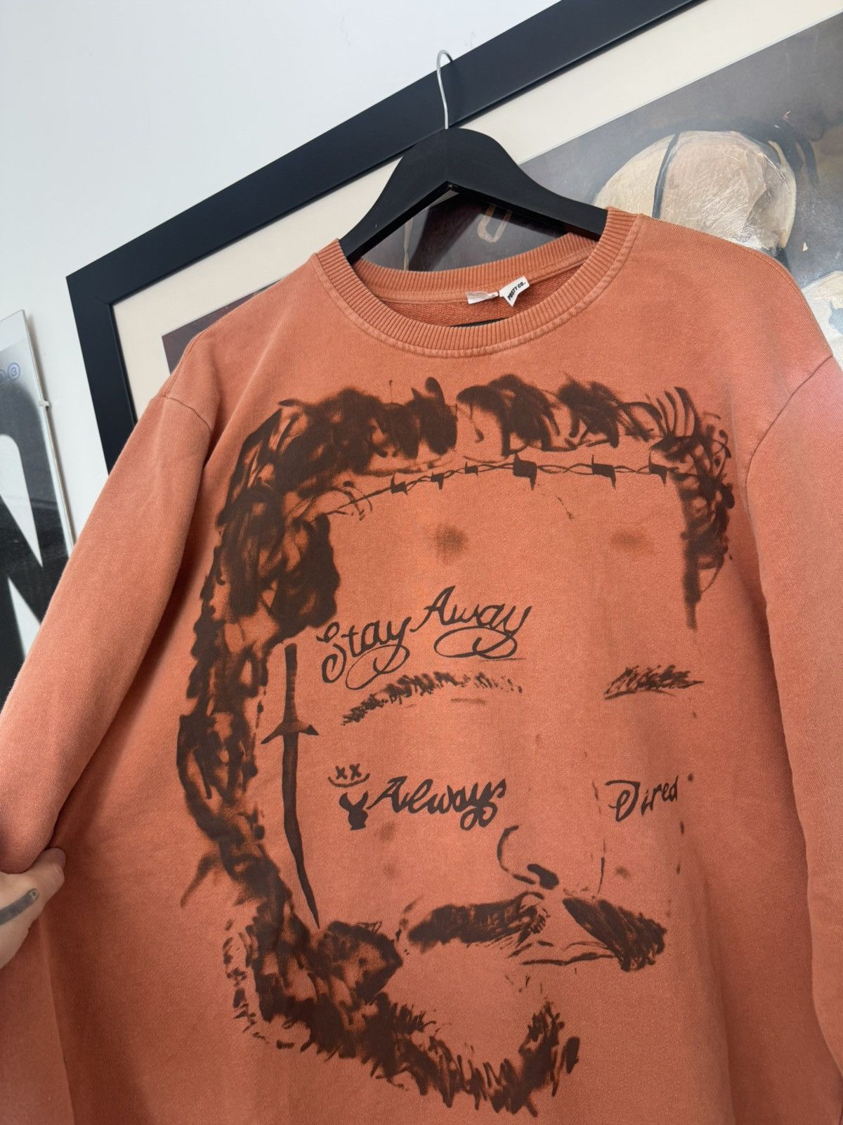 H&M Post Malone X H&M Posty Co. portrait tattoos face crewneck Size US L / EU 52-54 / 3 - 2 Thumbnail