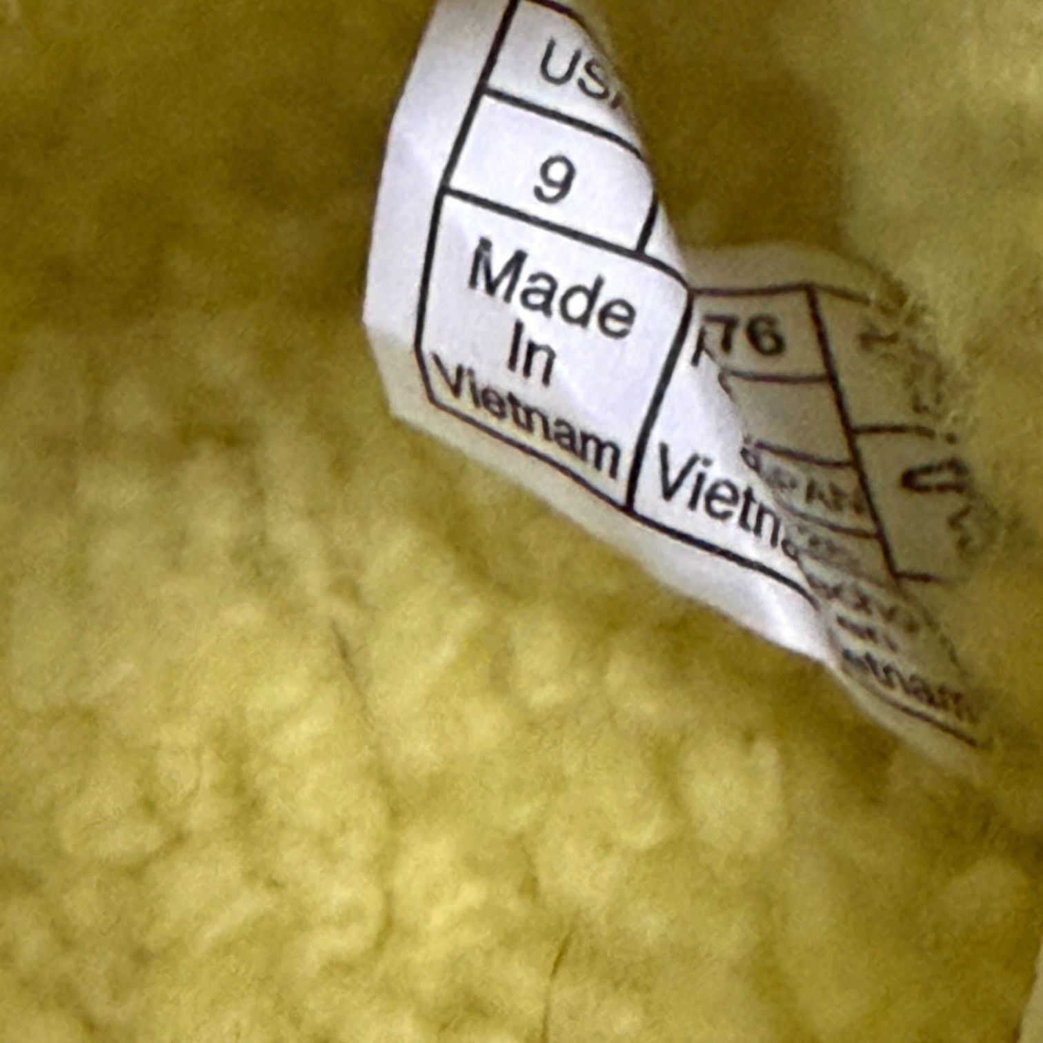 Ugg UGG Oh Fluffita Lambswool Slip On Sandals Yellow Women's 9 Size US 9 / IT 39 - 7 Thumbnail