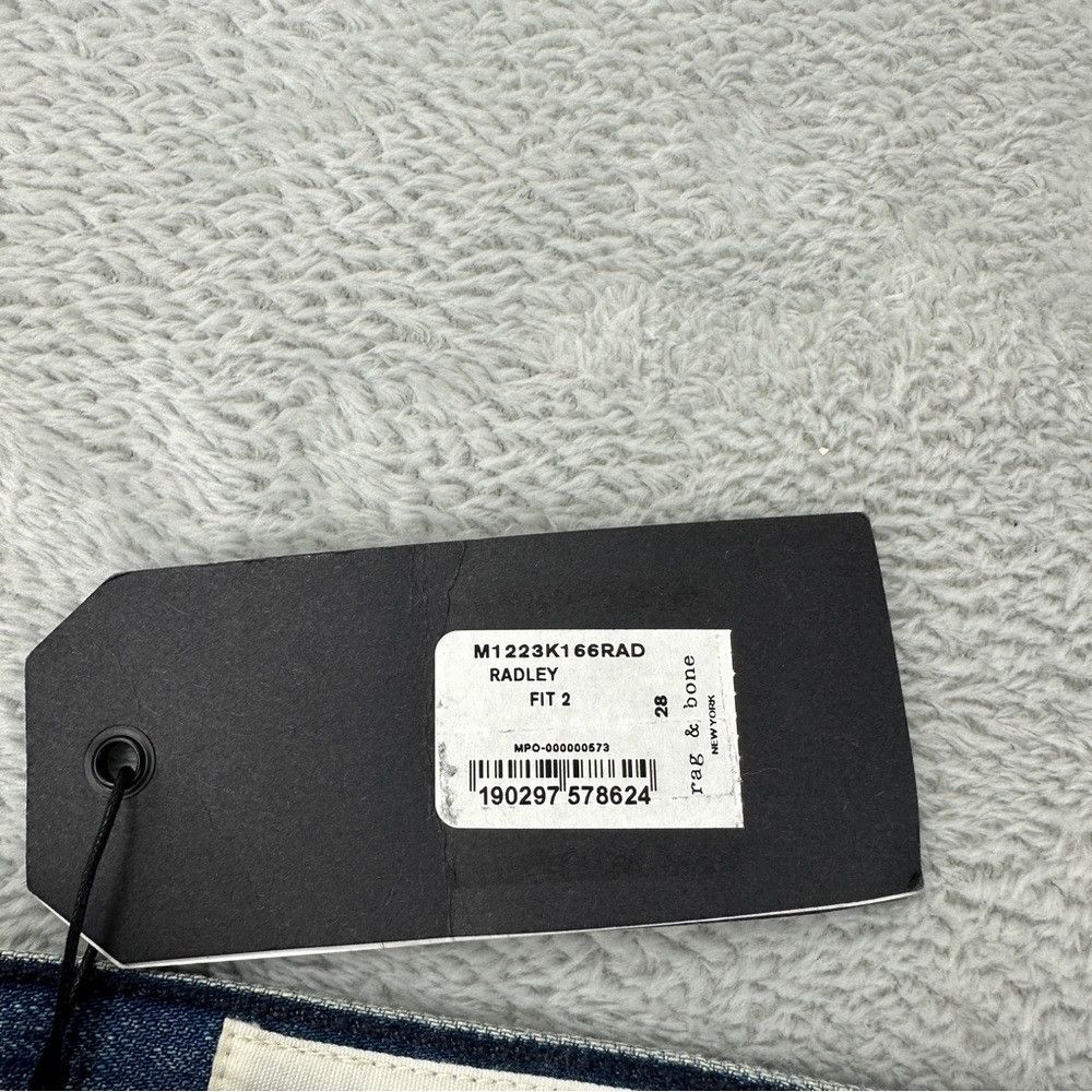 Rag & Bone NWT Rag & Bone Men's Standard Issue Fit 2 Slim Jeans Radley Size US 28 / EU 44 - 5 Thumbnail
