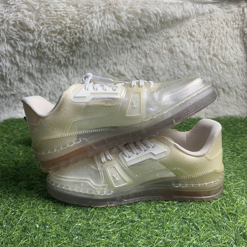 Louis Vuitton Louis Vuitton Trainer Monogram Iridescent Sneakers - Size US 8 / EU 41 - 8 Thumbnail