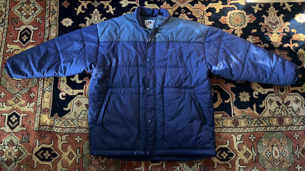 Nike Vintage 90s Nike Puffer Jacket size XL Size US XL / EU 56 / 4 - 2 Thumbnail
