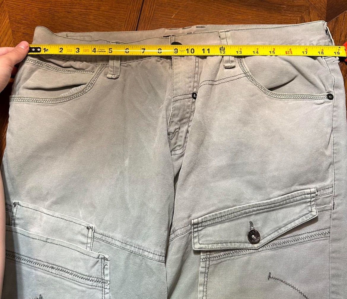 Vintage Vintage Y2K Straight Leg Cargo Utility Pants Skater 38x31 Size US 38 / EU 54 - 7 Thumbnail