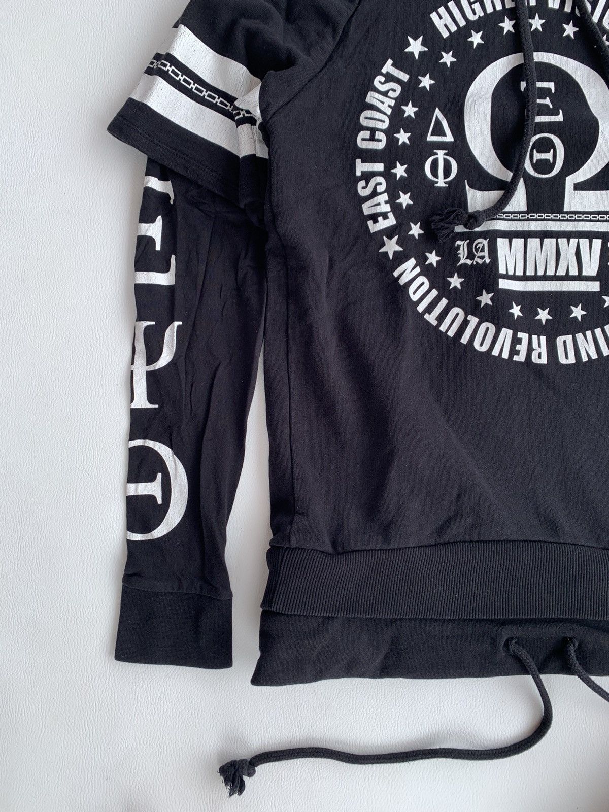 Hysteric Glamour H&M MMXV Double Layers Gothic Ifsixwa Lgb Style Hoodie Size US M / EU 48-50 / 2 - 4 Thumbnail