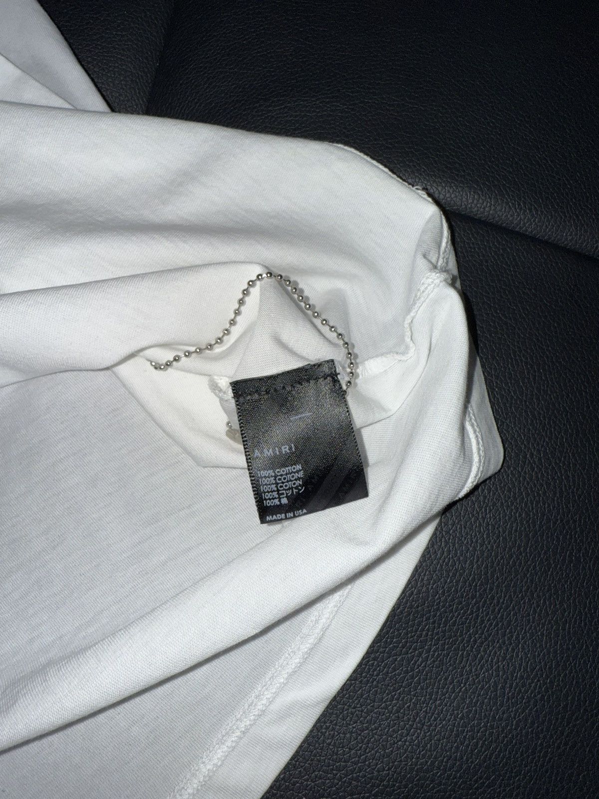 Amiri Amiri Cherum logo t shirt Size US M / EU 48-50 / 2 - 4 Thumbnail