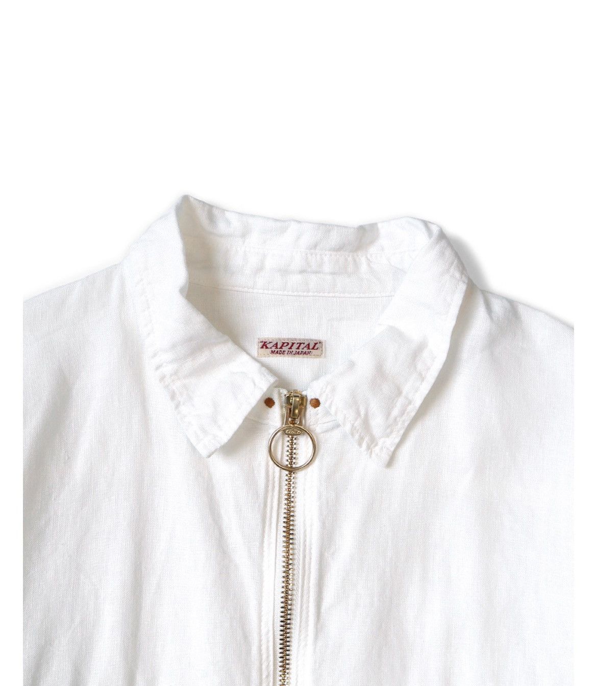 Kapital kapital linen Drizzler work shirt Size US XL / EU 56 / 4 - 4 Thumbnail