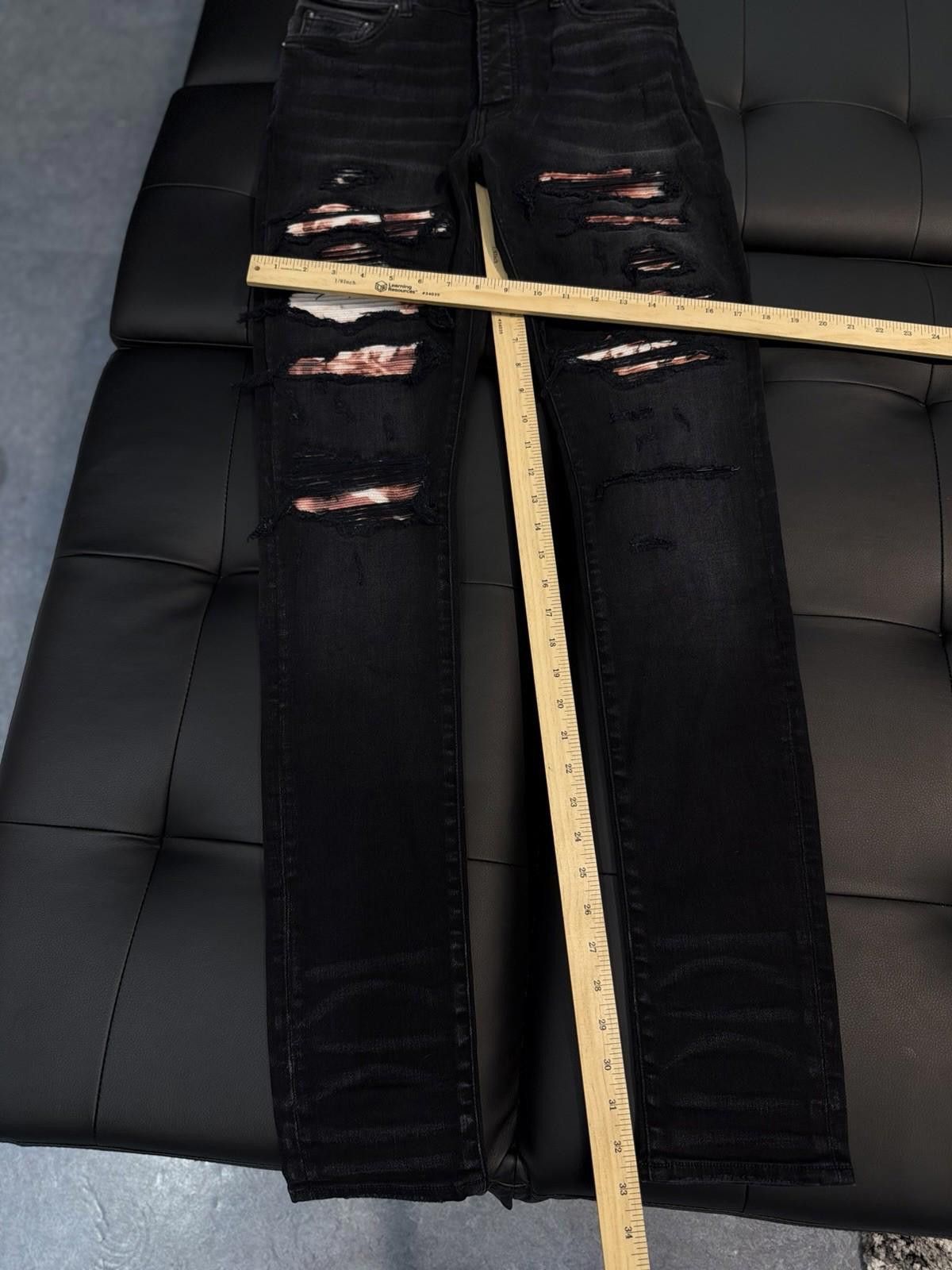 Amiri Size 32- Amiri MX1 Tie Dye Patch Jeans 100% Authentic NEW Size US 31 - 12 Thumbnail