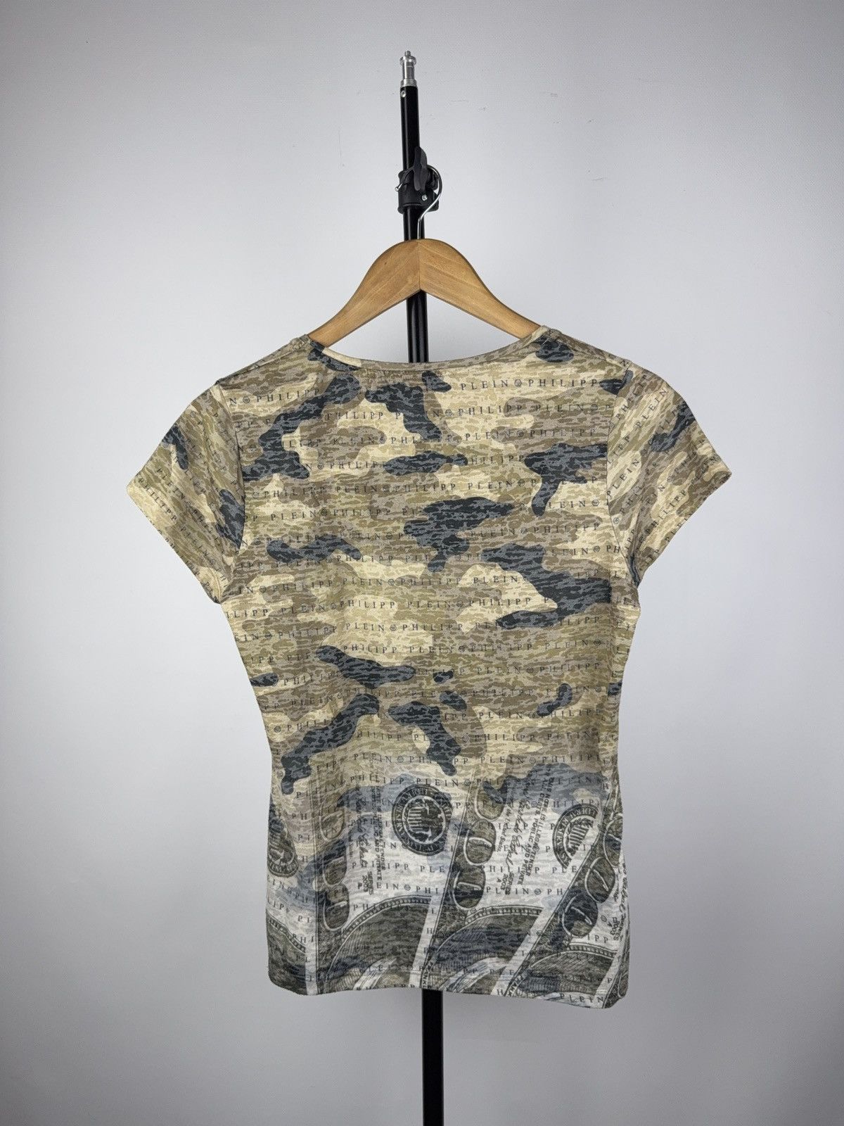 Vintage Vintage 00s Y2K Skull Punk Rock Retro style T Shirt Size M / US 6-8 / IT 42-44 - 6 Thumbnail