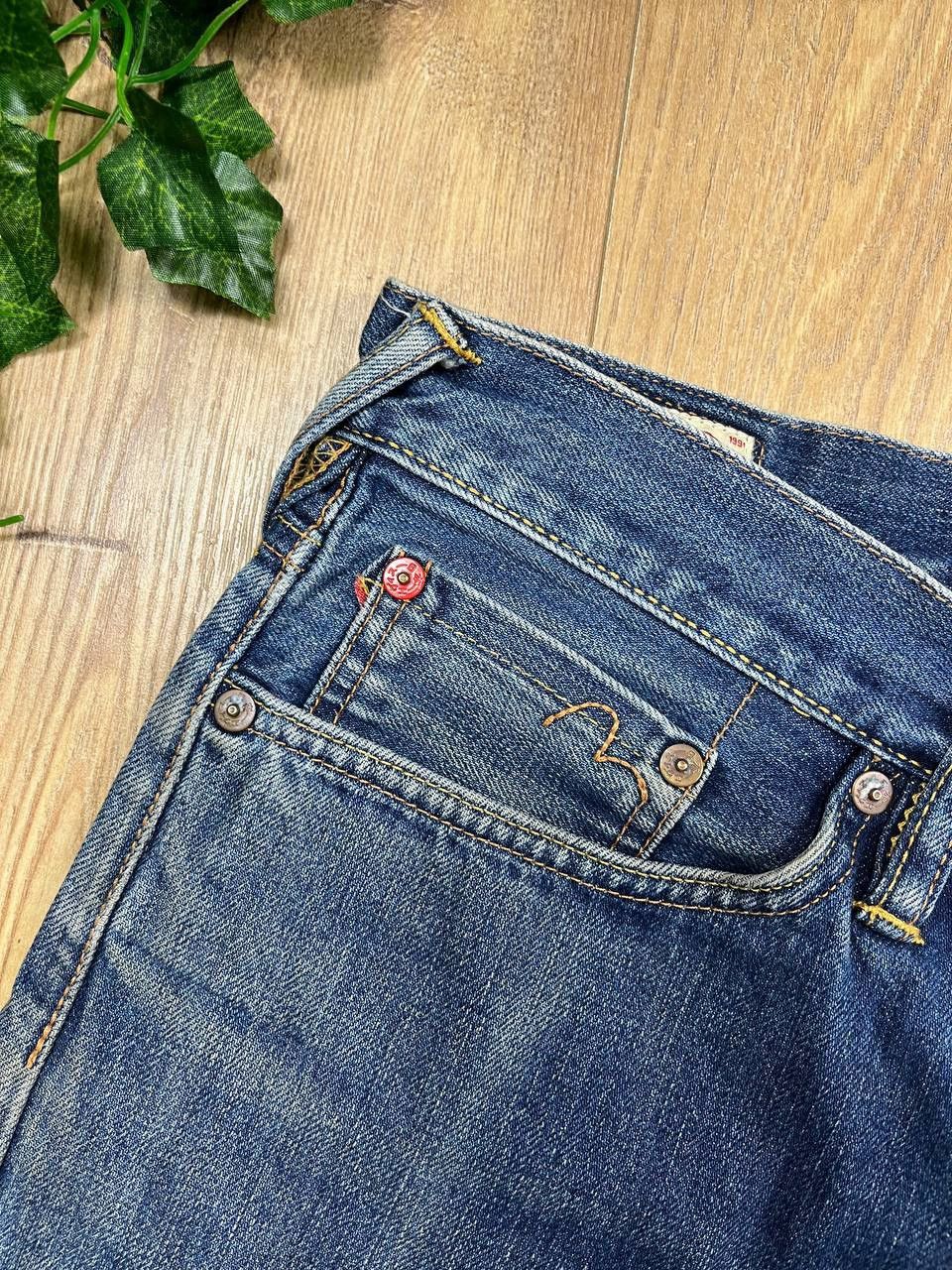 Evisu 00’s EVISU JAPAN RARE HANDPAINTED BAGGY JEANS DENIM Y2K Size US 32 / EU 48 - 9 Thumbnail