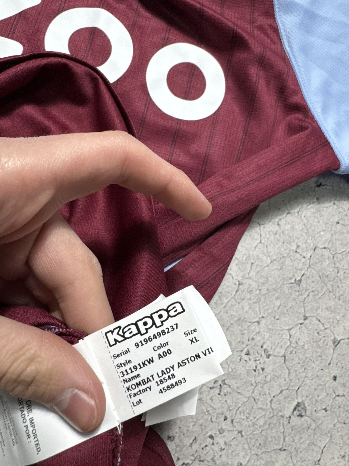 Kappa Kappa FC Aston Villa 2020/2021 Vintage Soccer Jersey Size US S / EU 44-46 / 1 - 10 Thumbnail