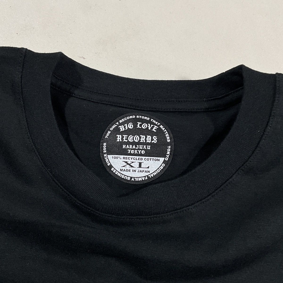 Band Tees BIG LOVE RECORDS HARAJUKU TOKYO CLASSIC TEE Size US XL / EU 56 / 4 - 5 Thumbnail