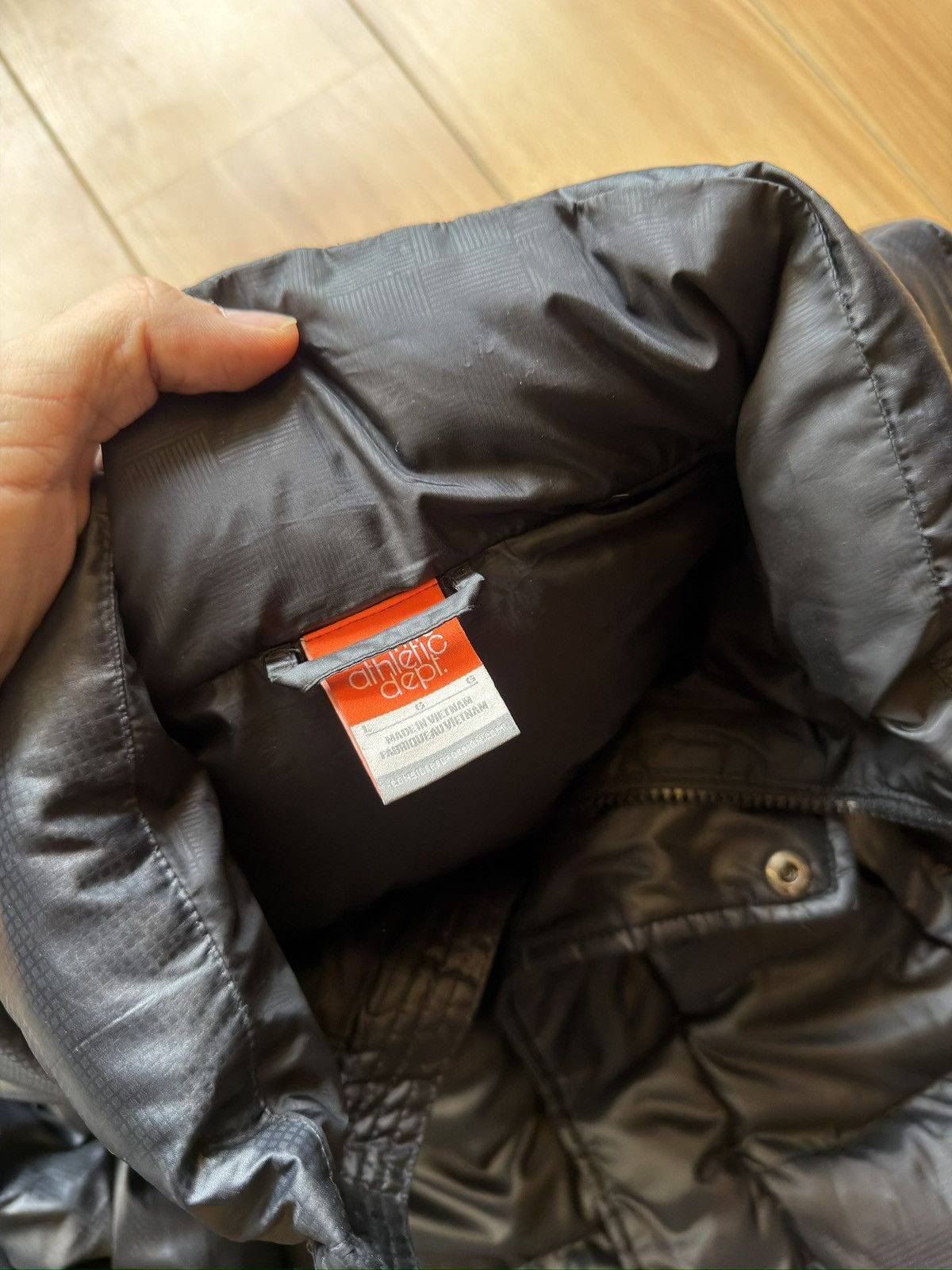 Nike Nike vintage black down jacket puffer Size US L / EU 52-54 / 3 - 11 Thumbnail