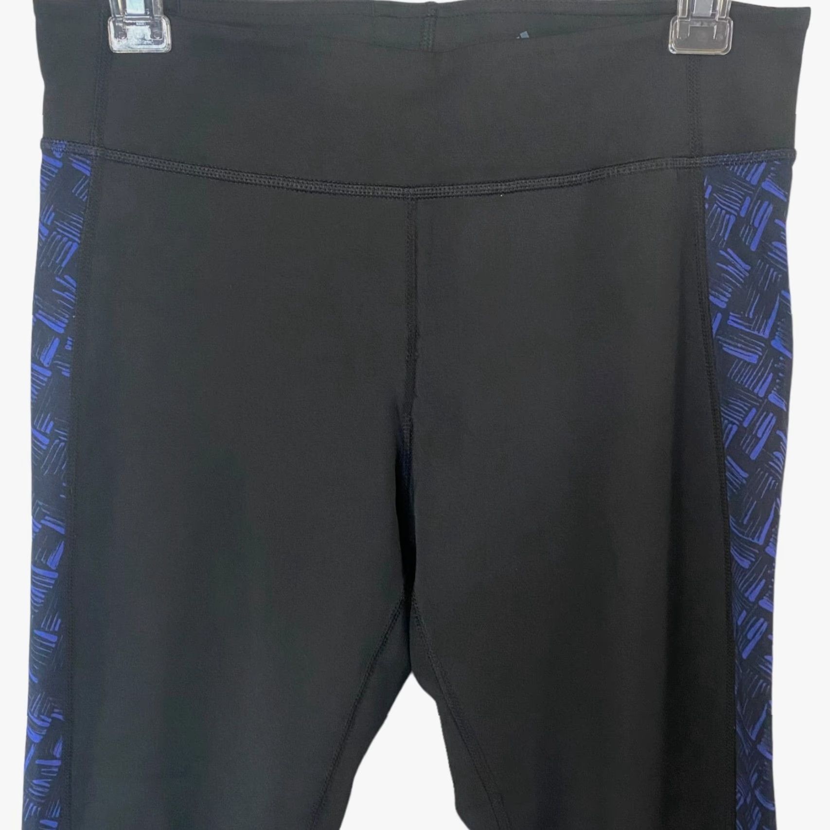 Adidas Adidas Climalite Womens Medium Black Leggings Stretch Yoga 3/4 Mid-Rise Cropped Size 32" / US 10 / IT 46 - 4 Thumbnail