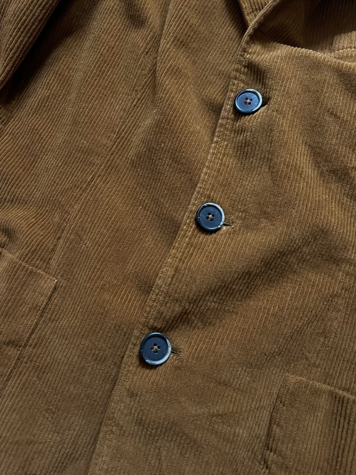 Barena BARENA Blazer Brown Corduroy Tailored Jacket Size 54 Size 44R - 4 Thumbnail
