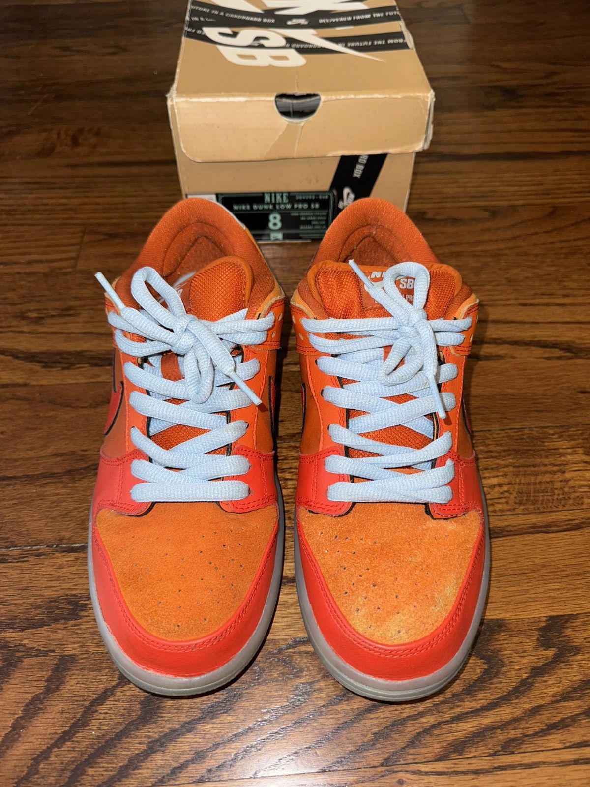 Nike Nike SB Dunk Pro 'Fire & Ice' 2013 Size US 8 / EU 41 - 4 Thumbnail