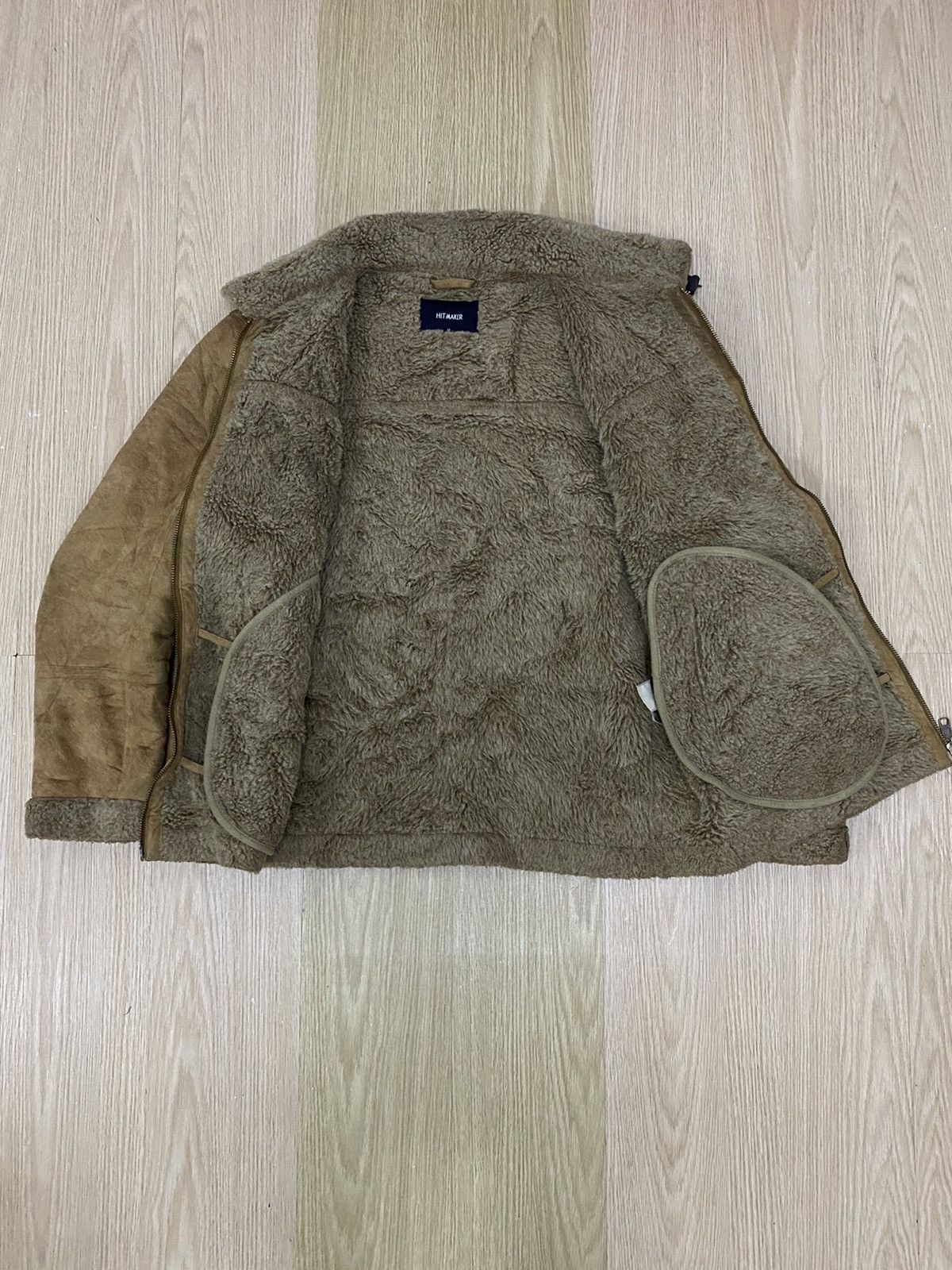 Japanese Brand Hit Maker B3 Shearling Jacket Size US M / EU 48-50 / 2 - 2 Thumbnail
