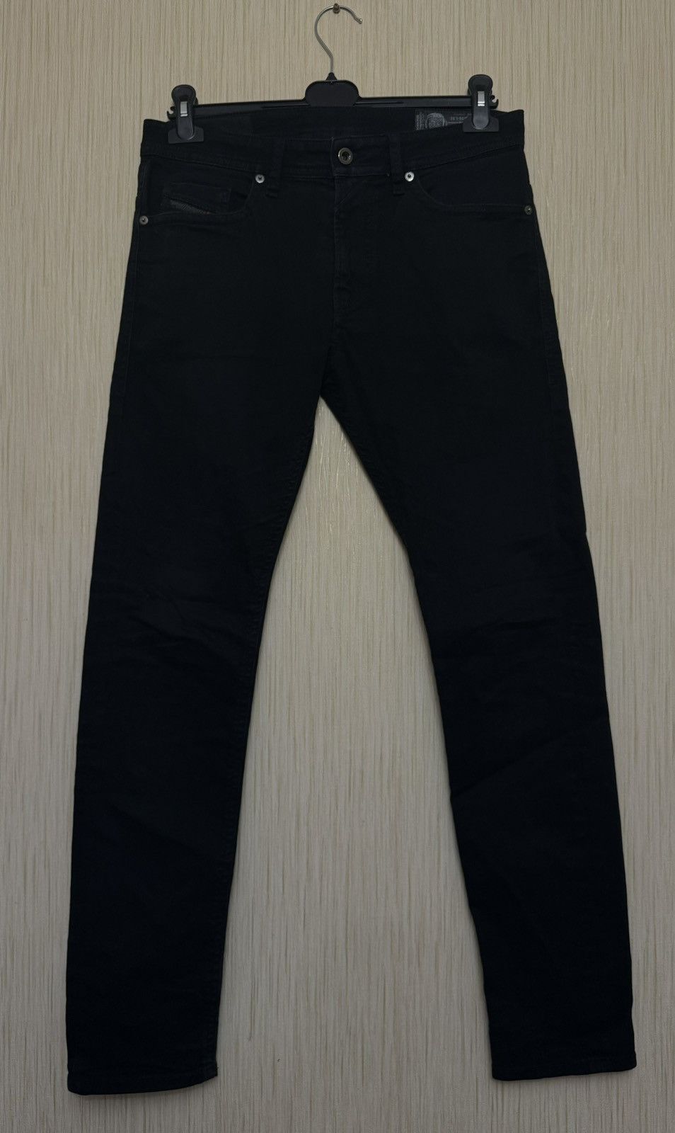 Diesel × Vintage Diesel rare Y2K vintage black denim thommer pants punk Size US 30 / EU 46 - 2 Thumbnail