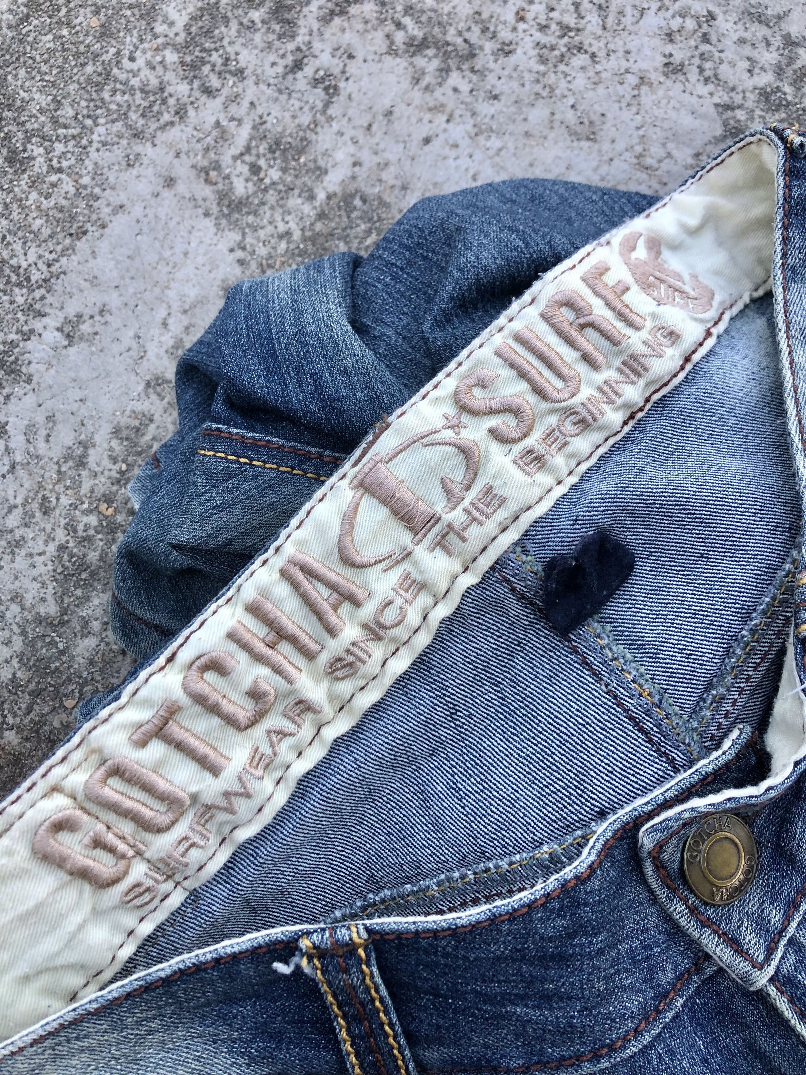 Gotcha VINTAGE GOTCHA CURVE DENIM Size US 34 / EU 50 - 7 Thumbnail