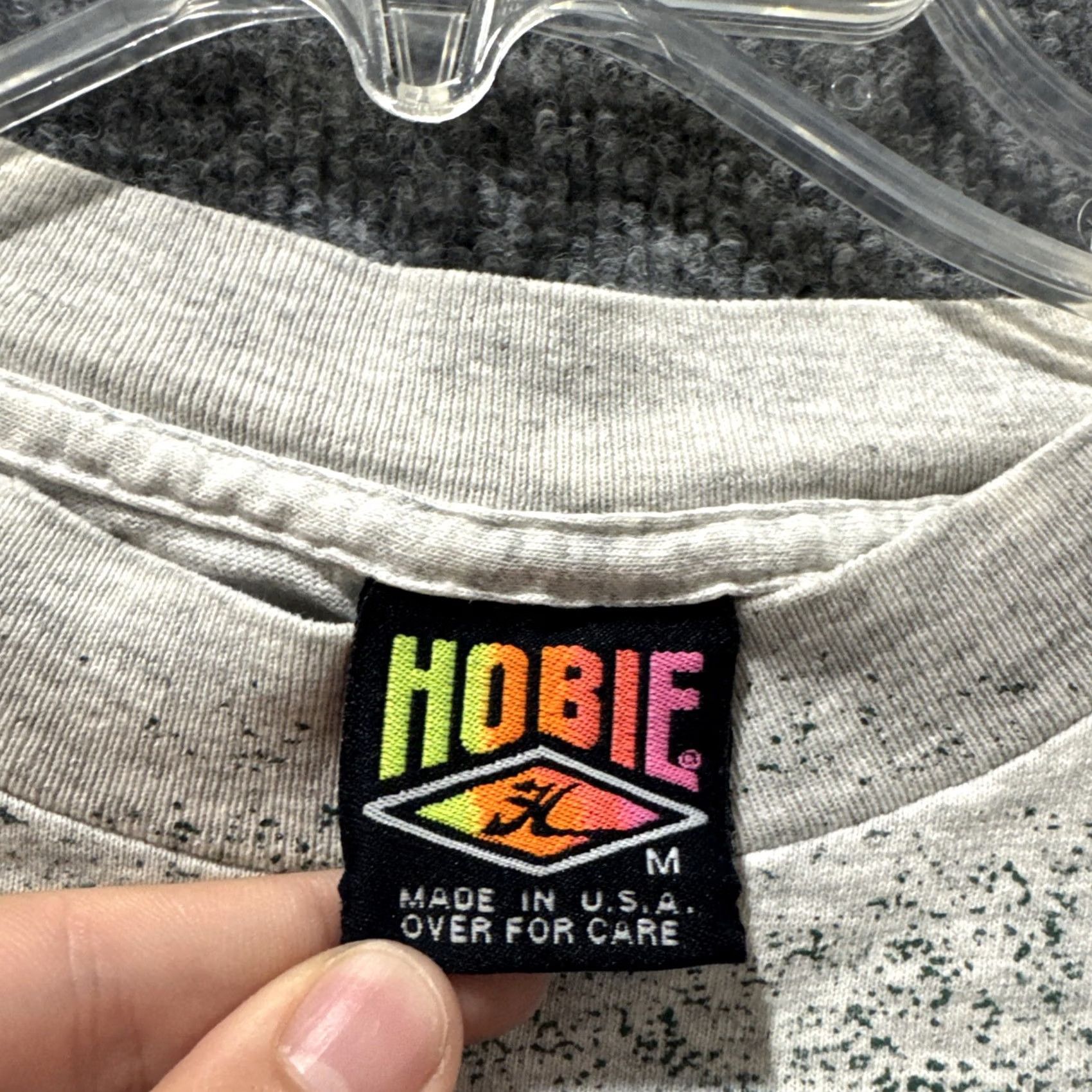 Vintage VINTAGE Hobie 90s Sailing Ocean Surf AOP Gray Men's Short Sleeve T-Shirt M Size US M / EU 48-50 / 2 - 7 Thumbnail