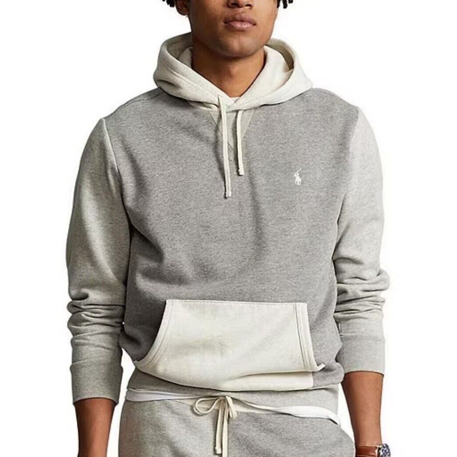 Polo Ralph Lauren Polo Ralph Lauren ColorBlock Hoodie Size Small Grey NWT Size US S / EU 44-46 / 1 - 2 Thumbnail