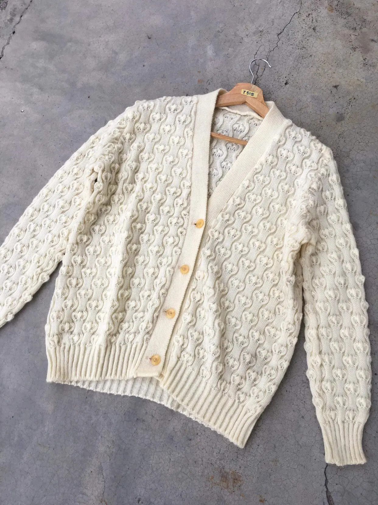 Designer × Vintage Japanese Cardigan Pureknit Pullover Knitting Pattern Size US L / EU 52-54 / 3 - 2 Thumbnail