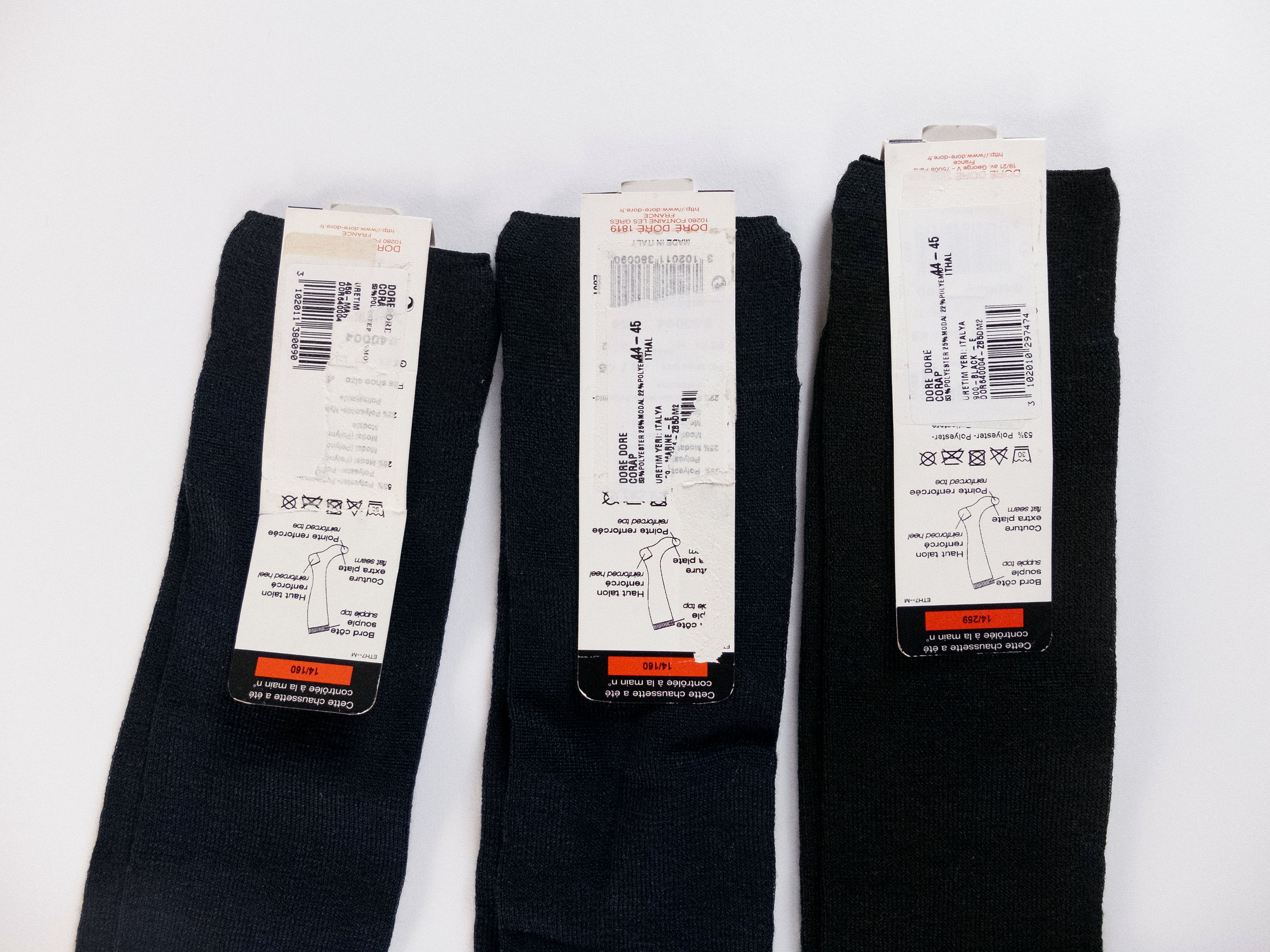 Other DORE DORE 3 pairs Tripoli anti-perspiration socks Size 44-45 Size ONE SIZE - 6 Thumbnail