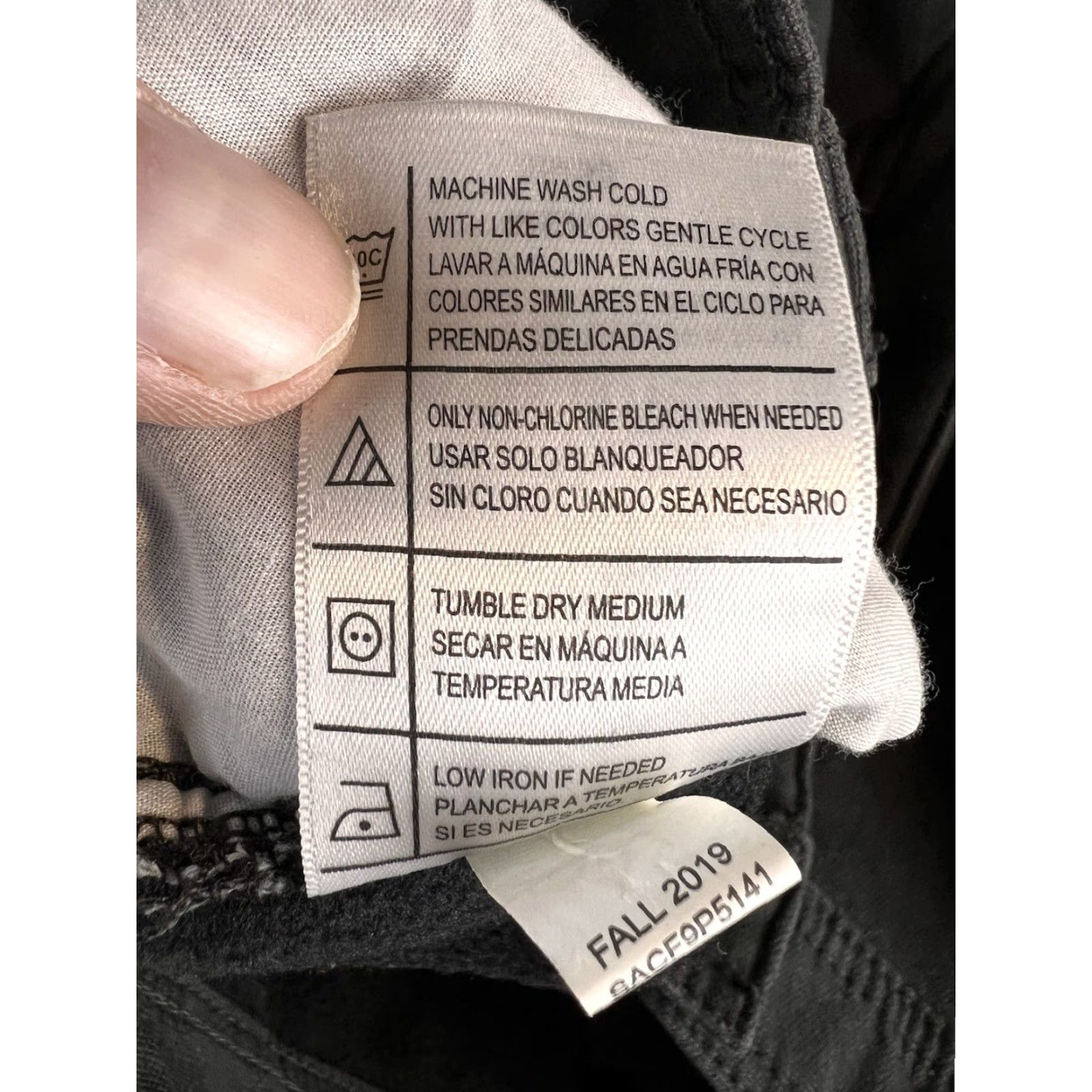 Vintage Coleman Mens Pants 38X30 Fleece Lined Charcoal Workwear Camping Hunting Outdoor Cotton Blend Straight Leg Size US 38 / EU 54 - 5 Thumbnail