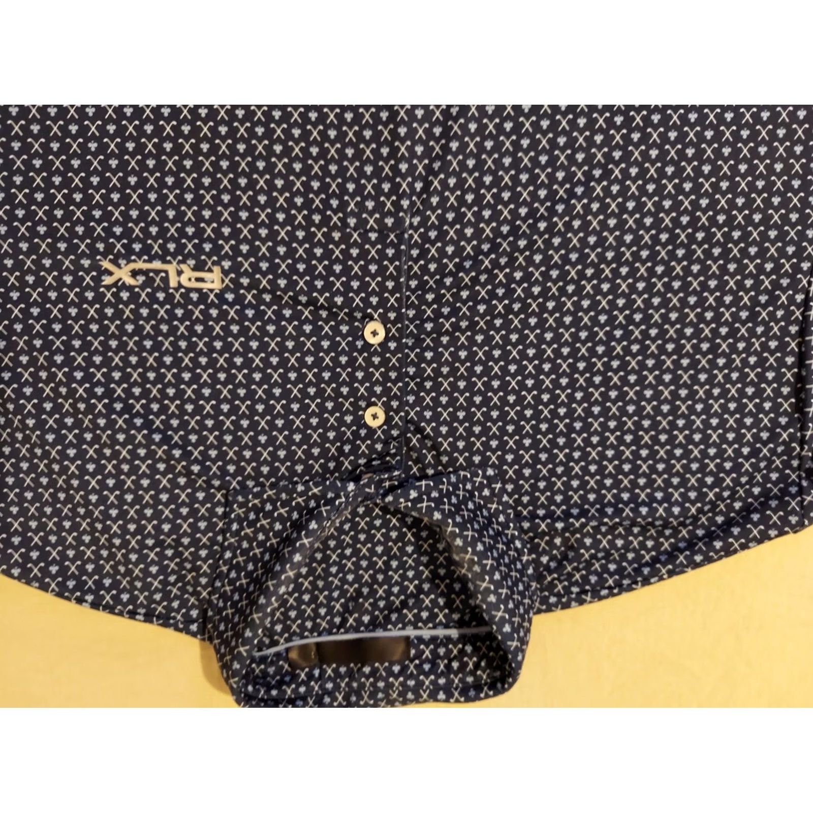 Vintage Mens RLX Polo Ralph Lauren Shirt XL Navy Blue Performance Athletic Golf Size US XL / EU 56 / 4 - 2 Thumbnail
