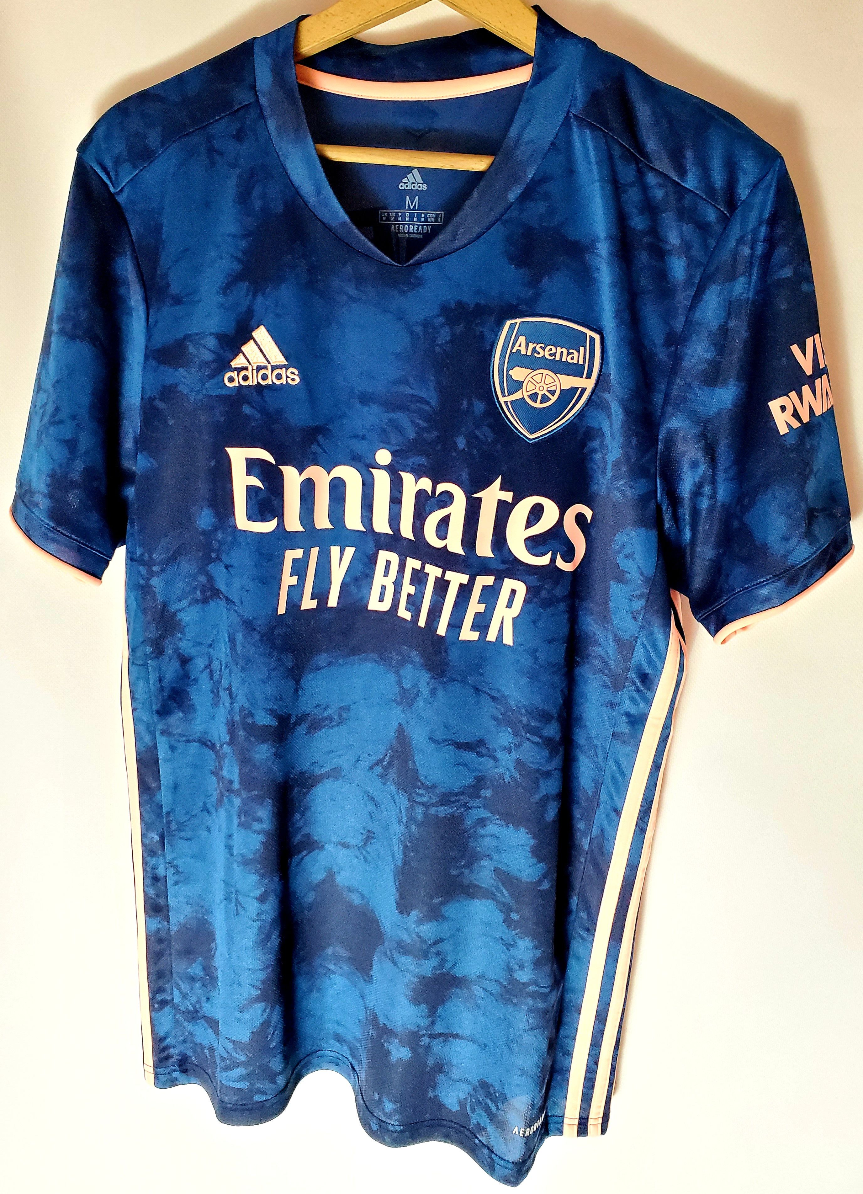 Adidas Arsenal 2020/21 soccer jersey #14 Aubameyang New conditionM Size US M / EU 48-50 / 2 - 2 Thumbnail