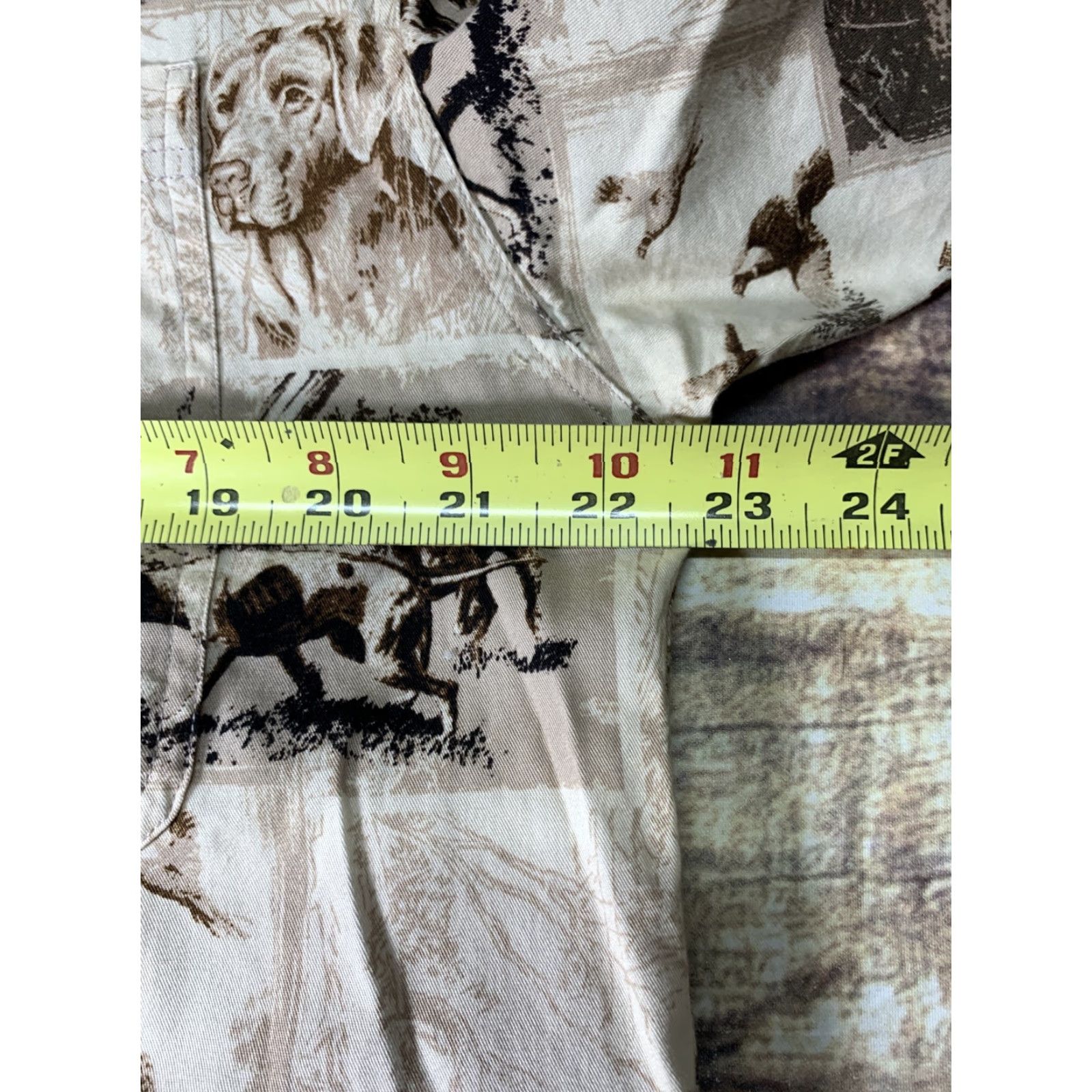 Vintage Western Bit & Bridle Long Sleeve Shirt M Brown Button-Up Pockets Collared Vet? (Note: Please provide a concrete answer instead of a question.) Size US M / EU 48-50 / 2 - 5 Thumbnail